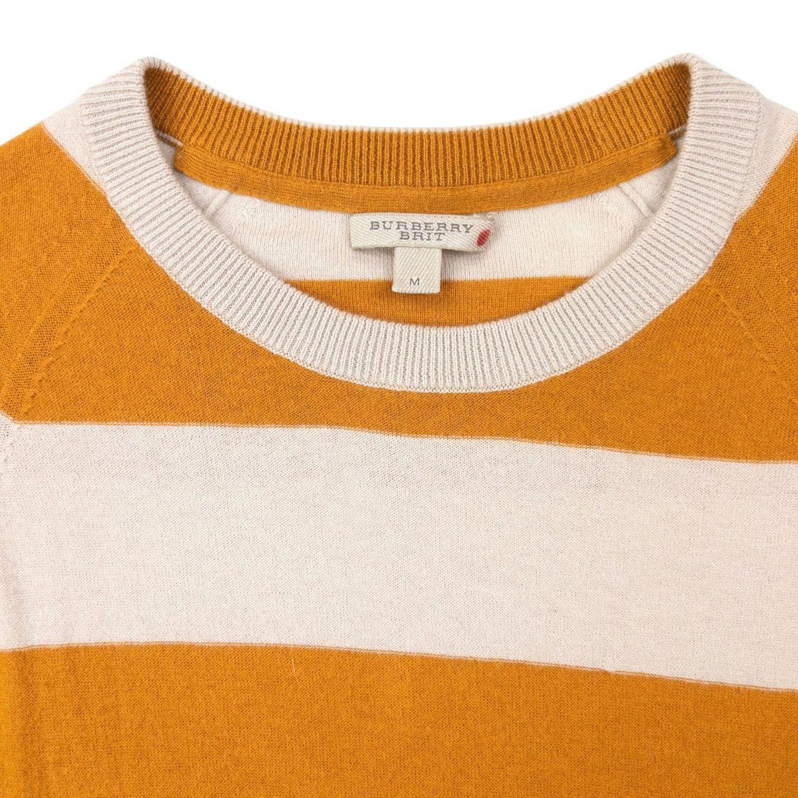 Burberry Vintage Burberry Brit Striped Jumper Size M Size US M / EU 48-50 / 2 - 3 Thumbnail