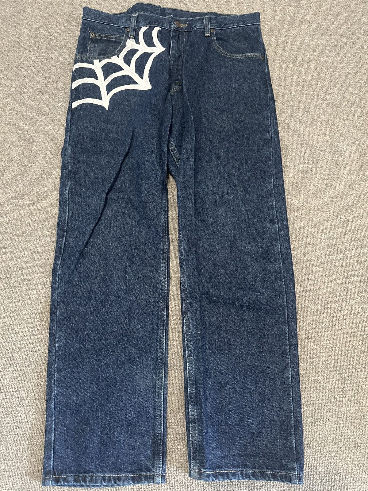 Other Spiderweb design jeans Size US 30 / EU 46 - 1 Thumbnail