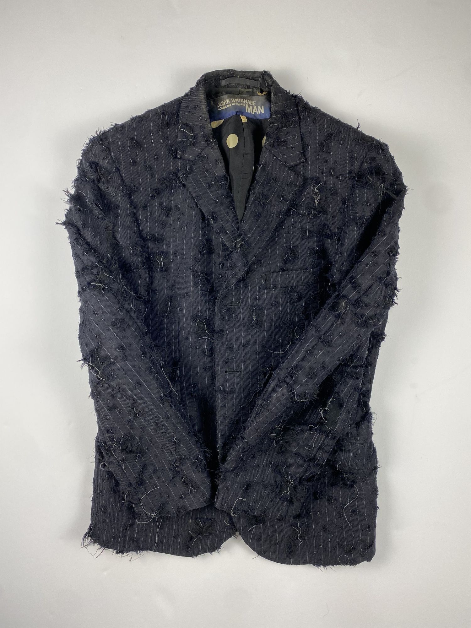 Junya Watanabe Junya Watanabe Man Distressed Blazer Size L / US 10 / IT 46 - 3 Thumbnail