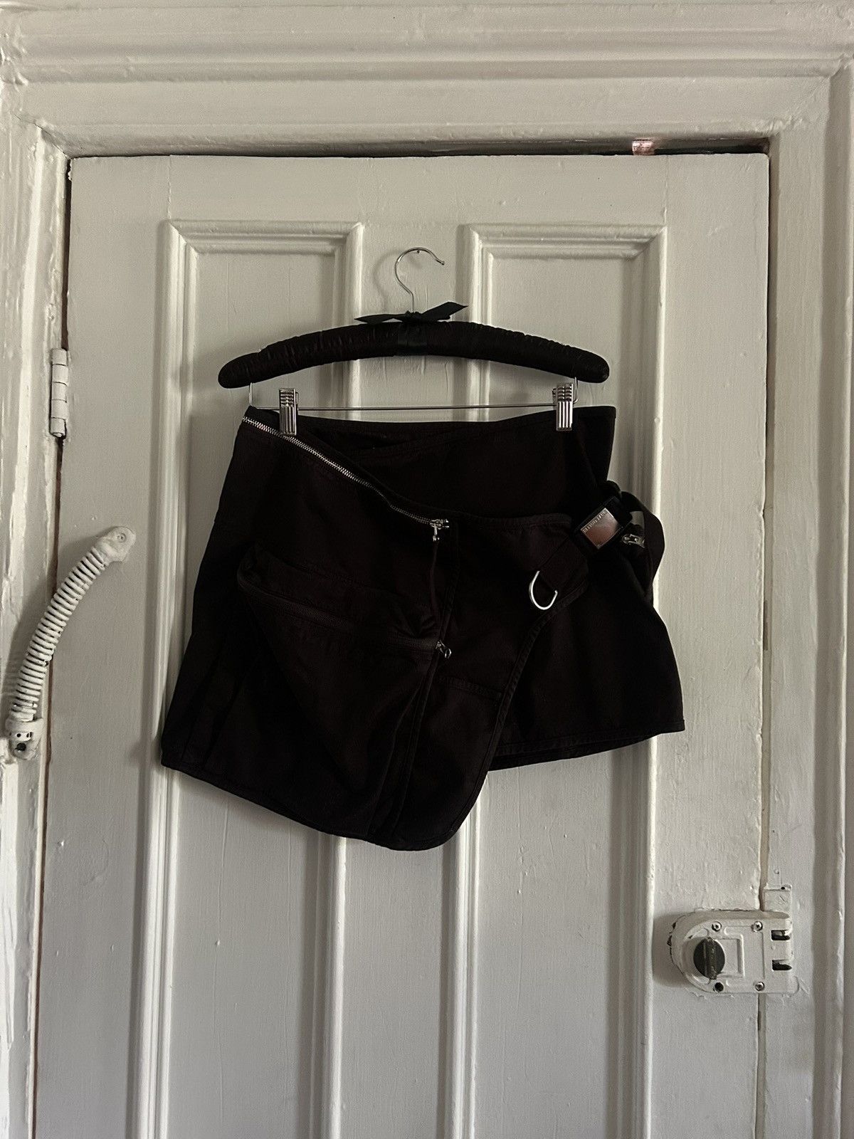 Helmut Lang Helmut Lang Cargo utility mini skirt Size 27" / US 4 / IT 40 - 1 Thumbnail