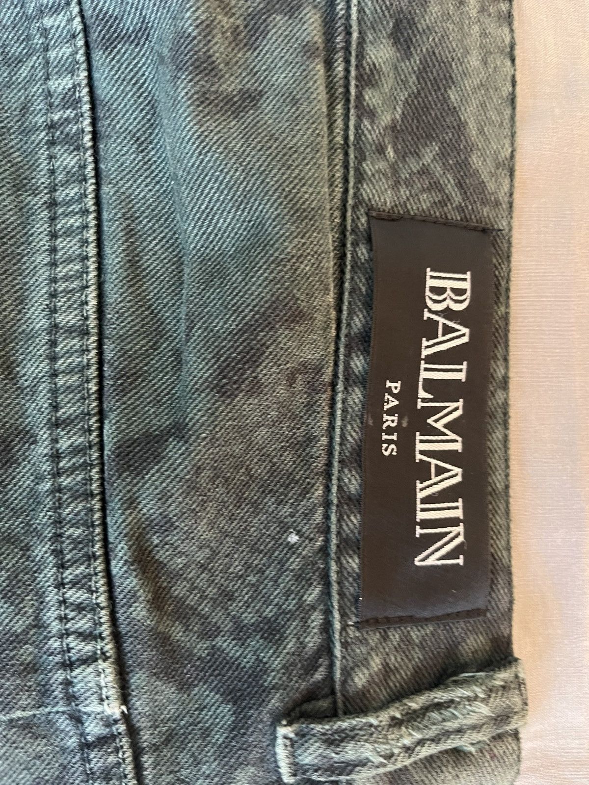 Balmain Balmain biker jeans snakeprint Size US 30 / EU 46 - 4 Thumbnail