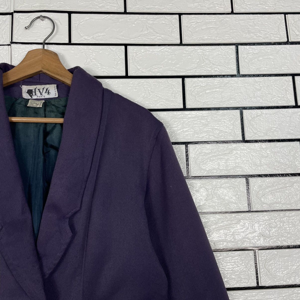 Other Made In France HV4 Women Crop Jacket Size M / US 6-8 / IT 42-44 - 5 Thumbnail