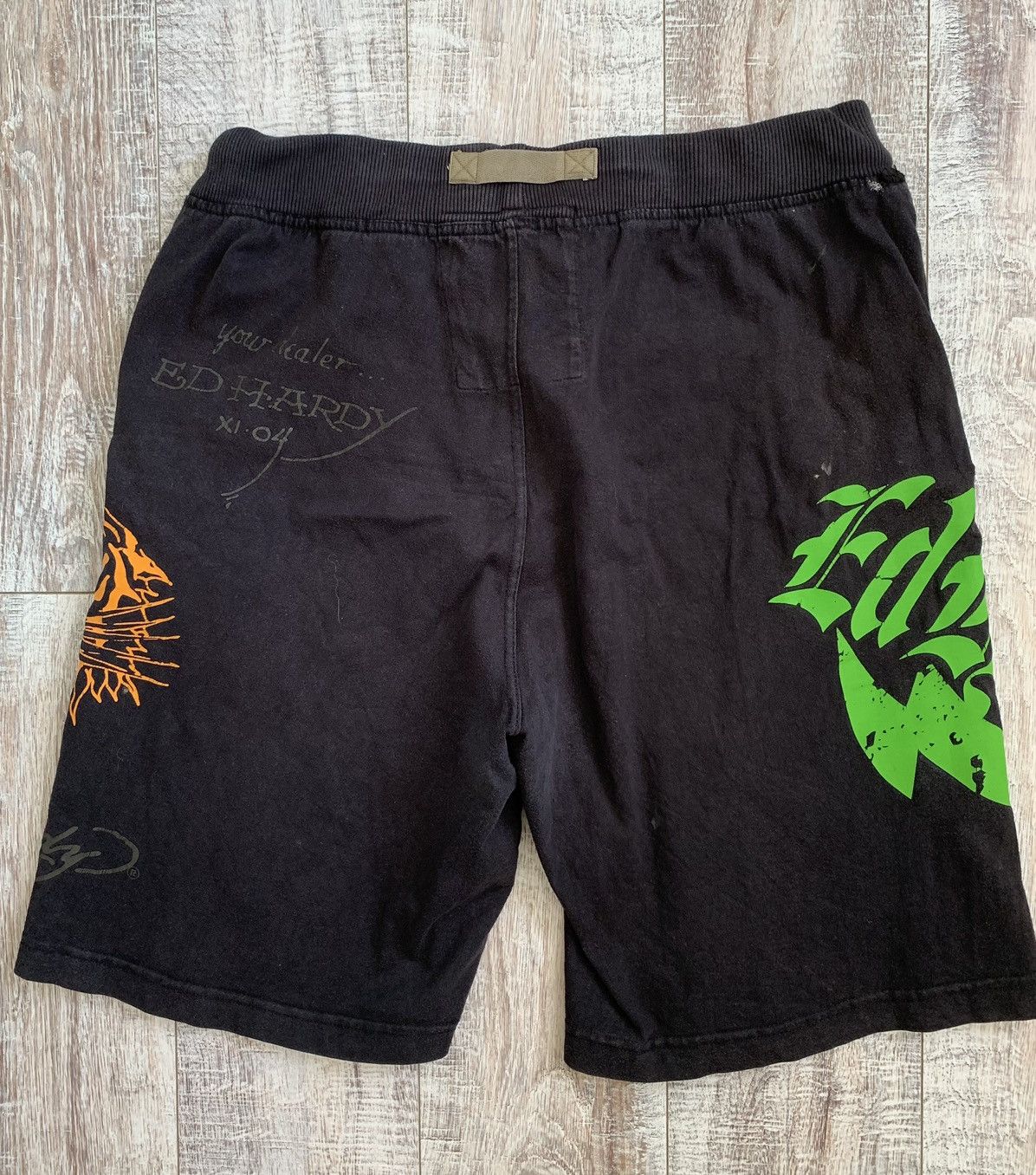 Ed Hardy × Vintage Vintage Ed Hardy shorts Size US 32 / EU 48 - 6 Thumbnail