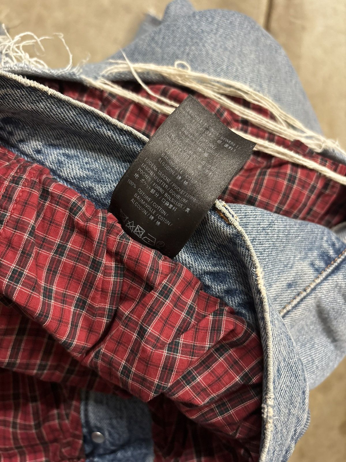 Balenciaga ss21 balenciaga distressed boxer denim Size US 29 - 11 Thumbnail