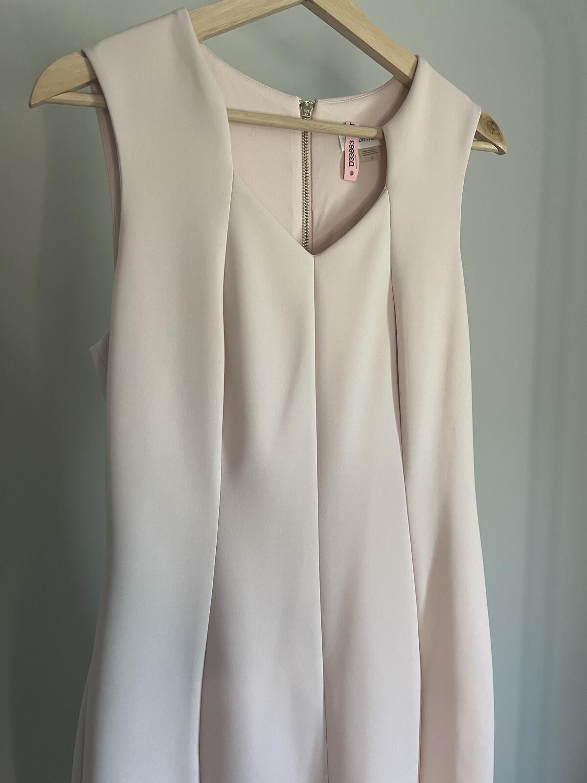 Calvin Klein Calvin Klein Scuba Sheath Dress, Size 10, Soft Rose Pink Size L / US 10 / IT 46 - 3 Thumbnail