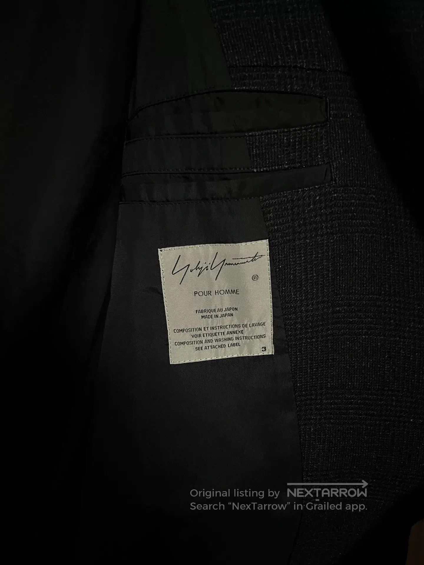 Yohji Yamamoto Yohji Yamamoto Military Style Coat. Size US L / EU 52-54 / 3 - 4 Thumbnail