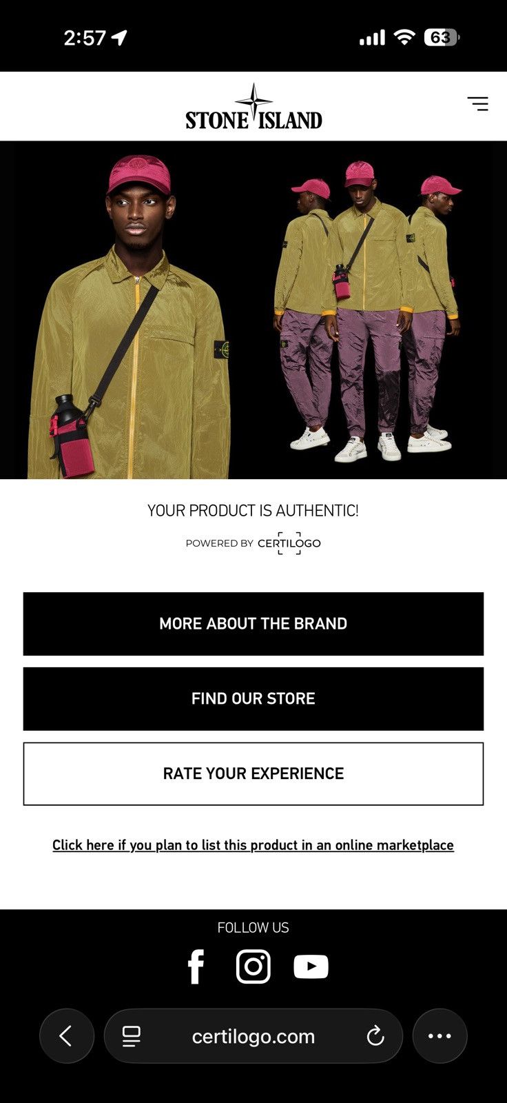 Stone Island Stone island tapered cargo Size US 32 / EU 48 - 6 Thumbnail