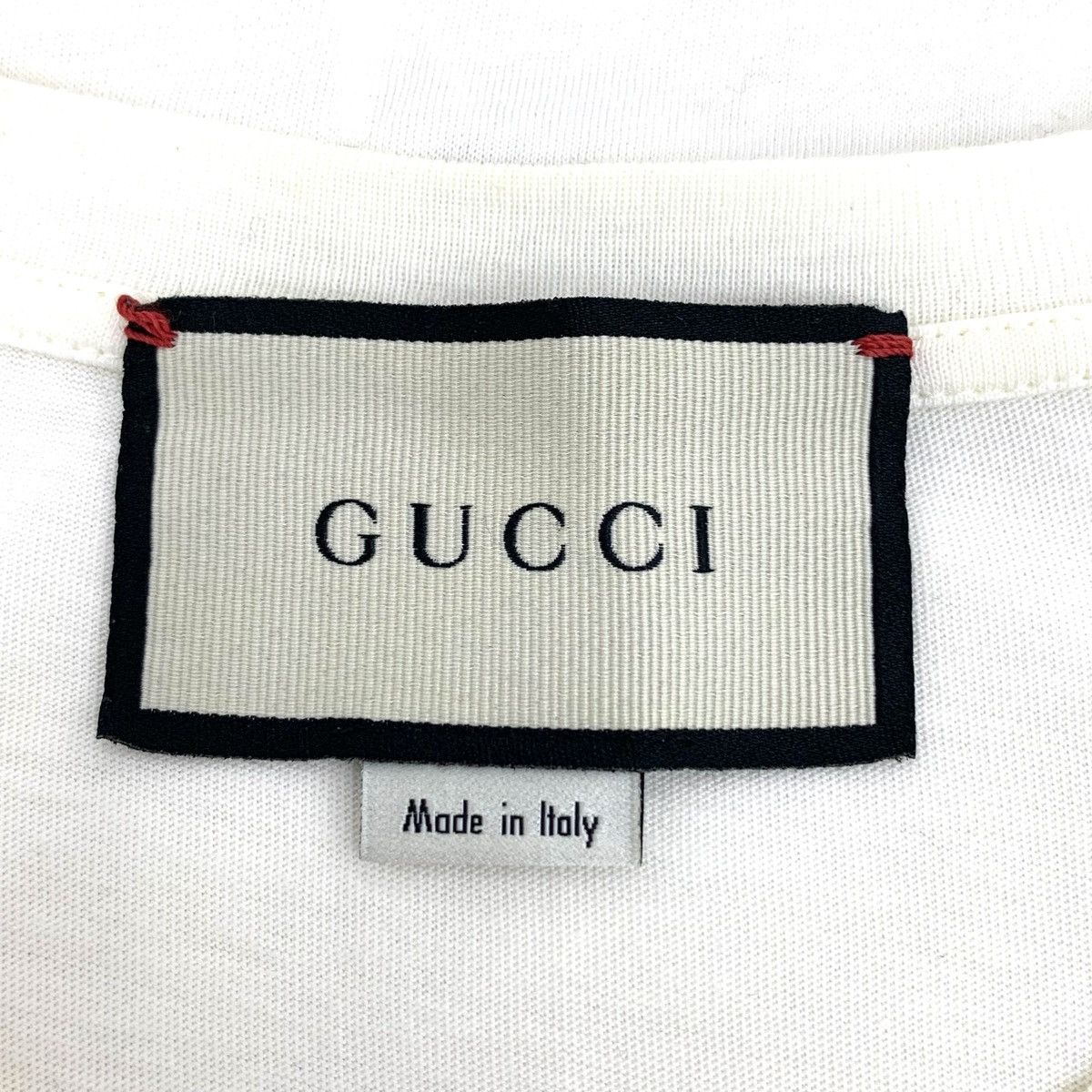 Gucci Gucci Off-white Cat Embroidered Short Sleeve T-shirt K26WX Size XXS / US 00 / IT 34 - 5 Thumbnail
