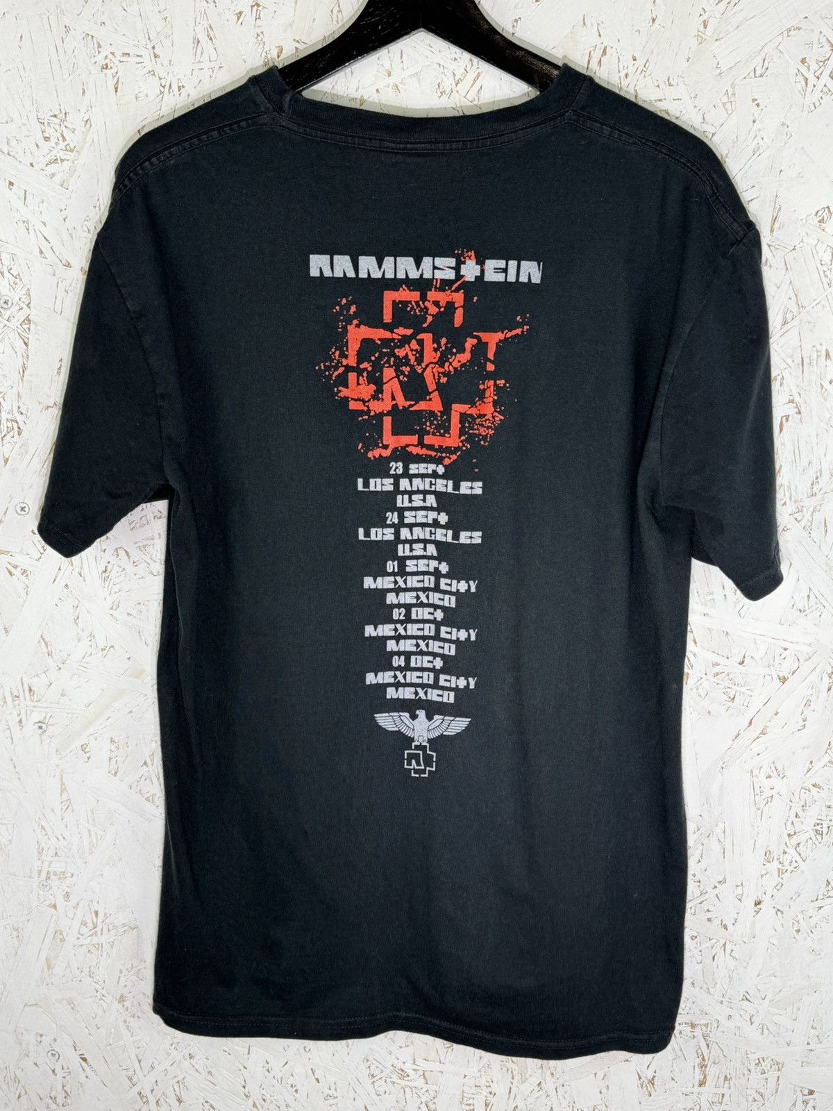 Band Tees Vintage Rammstein Sehnsucht USA/Mexico Tour Metal T-Shirt L Size US L / EU 52-54 / 3 - 4 Thumbnail