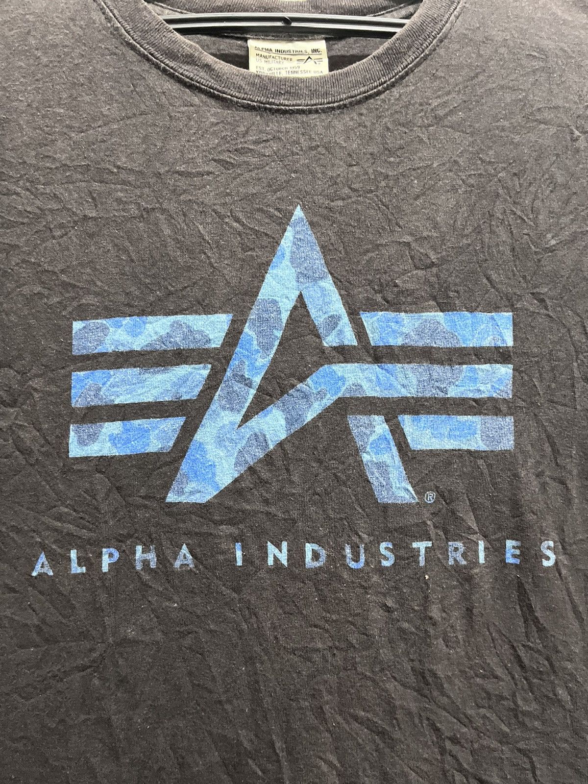 Alpha Industries Alpha Industries Spellout logo T-shirt M Size US M / EU 48-50 / 2 - 2 Thumbnail