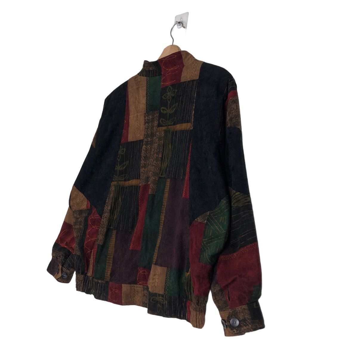Japanese Brand 🔥Vintage Bomber Jacket Factio Japan Art Patch Work Design Size US M / EU 48-50 / 2 - 10 Thumbnail