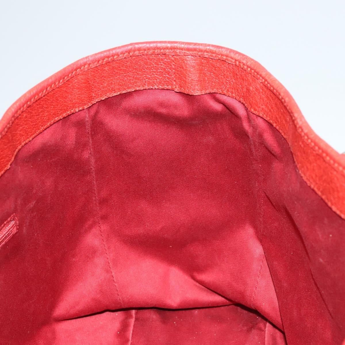 Gucci GUCCI GG Canvas Shoulder Bag Red Size ONE SIZE - 16 Thumbnail