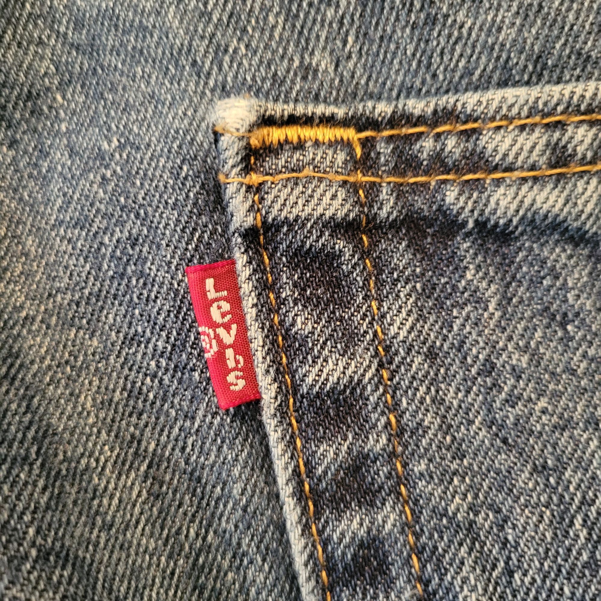 Levi's Levis 505 Jeans Regular Fit 48x32 Classic Blue Denim 5 Pocke Size US 44 / EU 60 - 5 Thumbnail