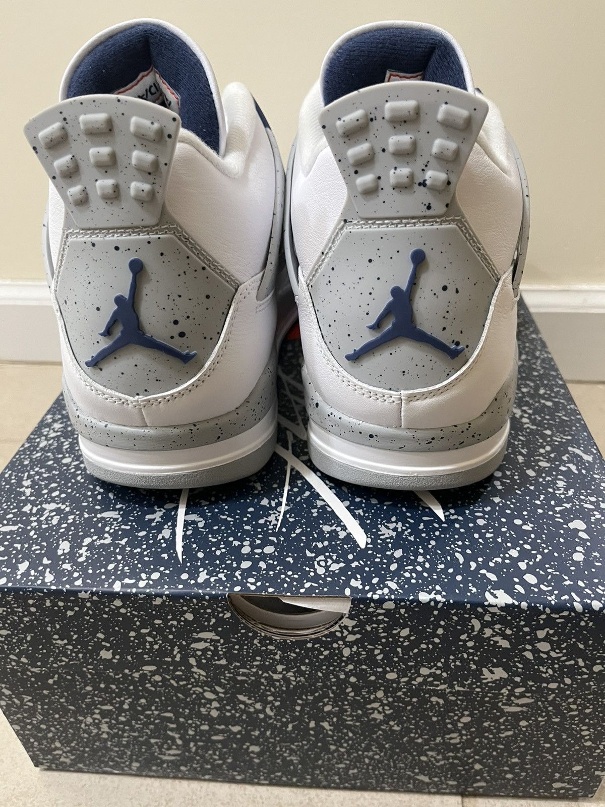 Jordan Brand Jordan 4 Retro Midnight Navy Size US 10 / EU 43 - 2 Thumbnail