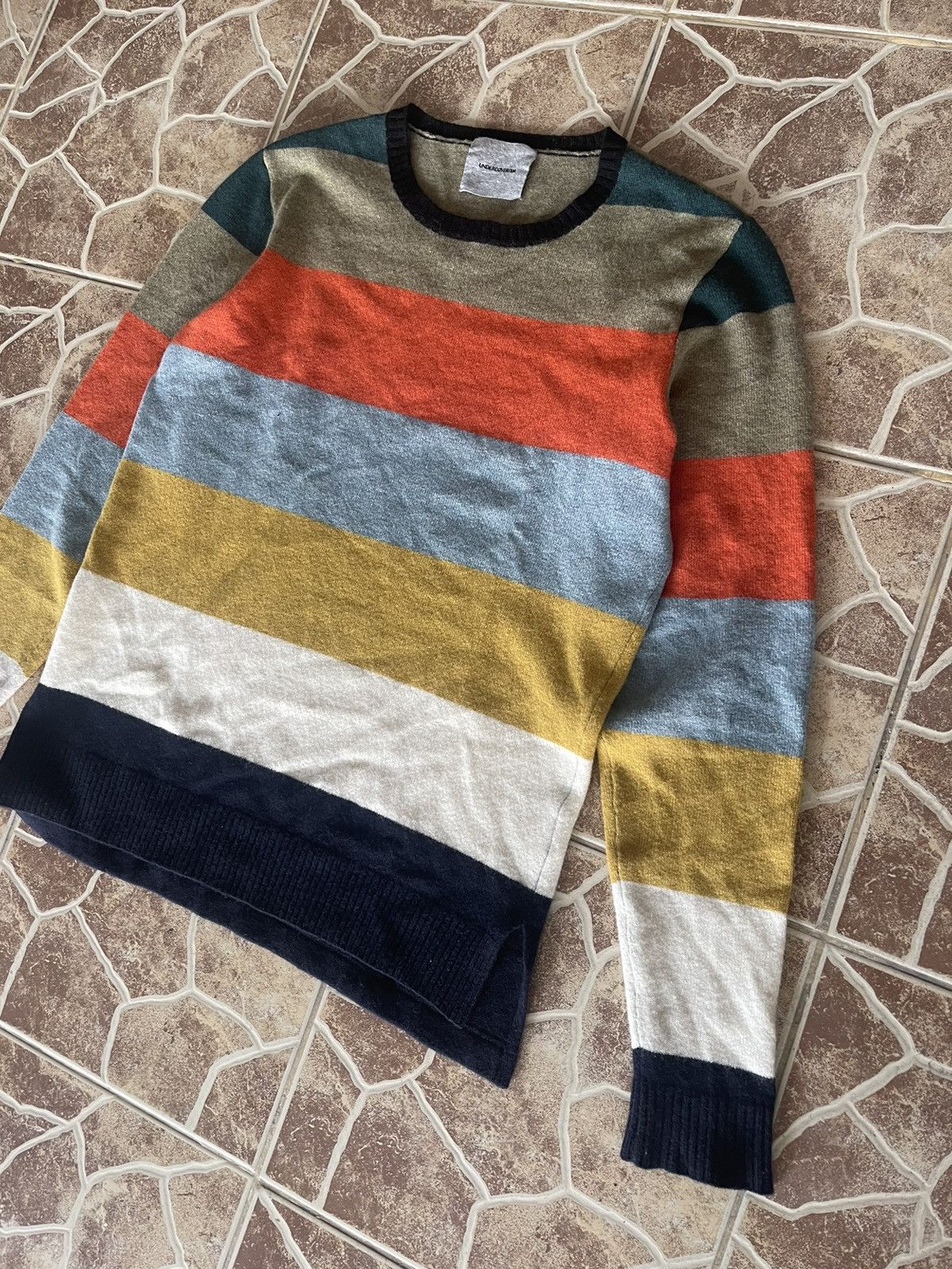 Undercover 🔥Undercover Color Block Stripes Sweatshirts Size US M / EU 48-50 / 2 - 2 Thumbnail