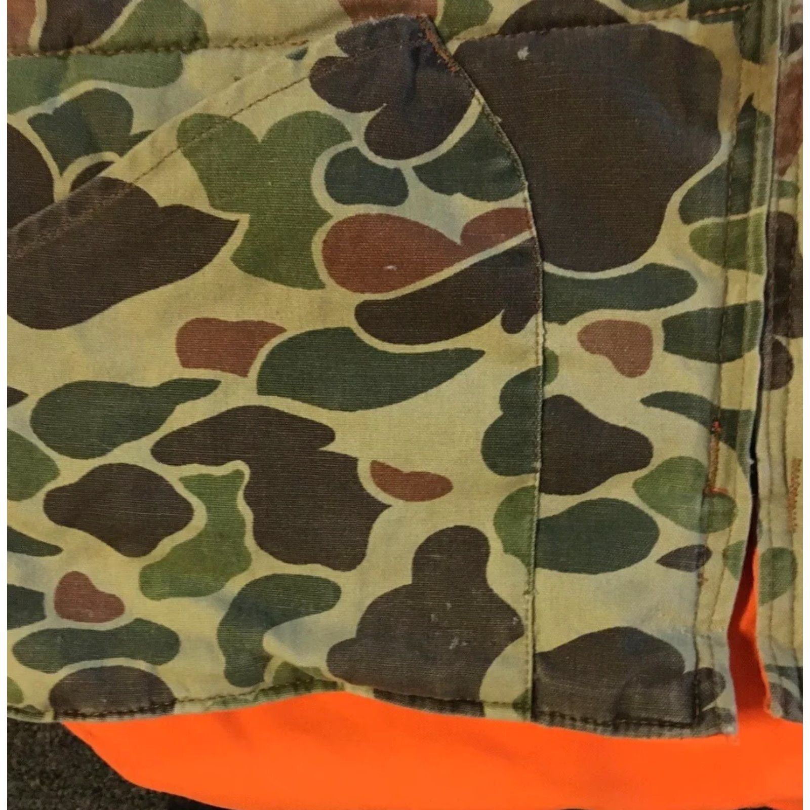 Vintage Vtg 80s Himalayan Faded Distress Camo Puffer Vest S M Army Military Biker Skate Grunge 90s Size US S / EU 44-46 / 1 - 3 Thumbnail