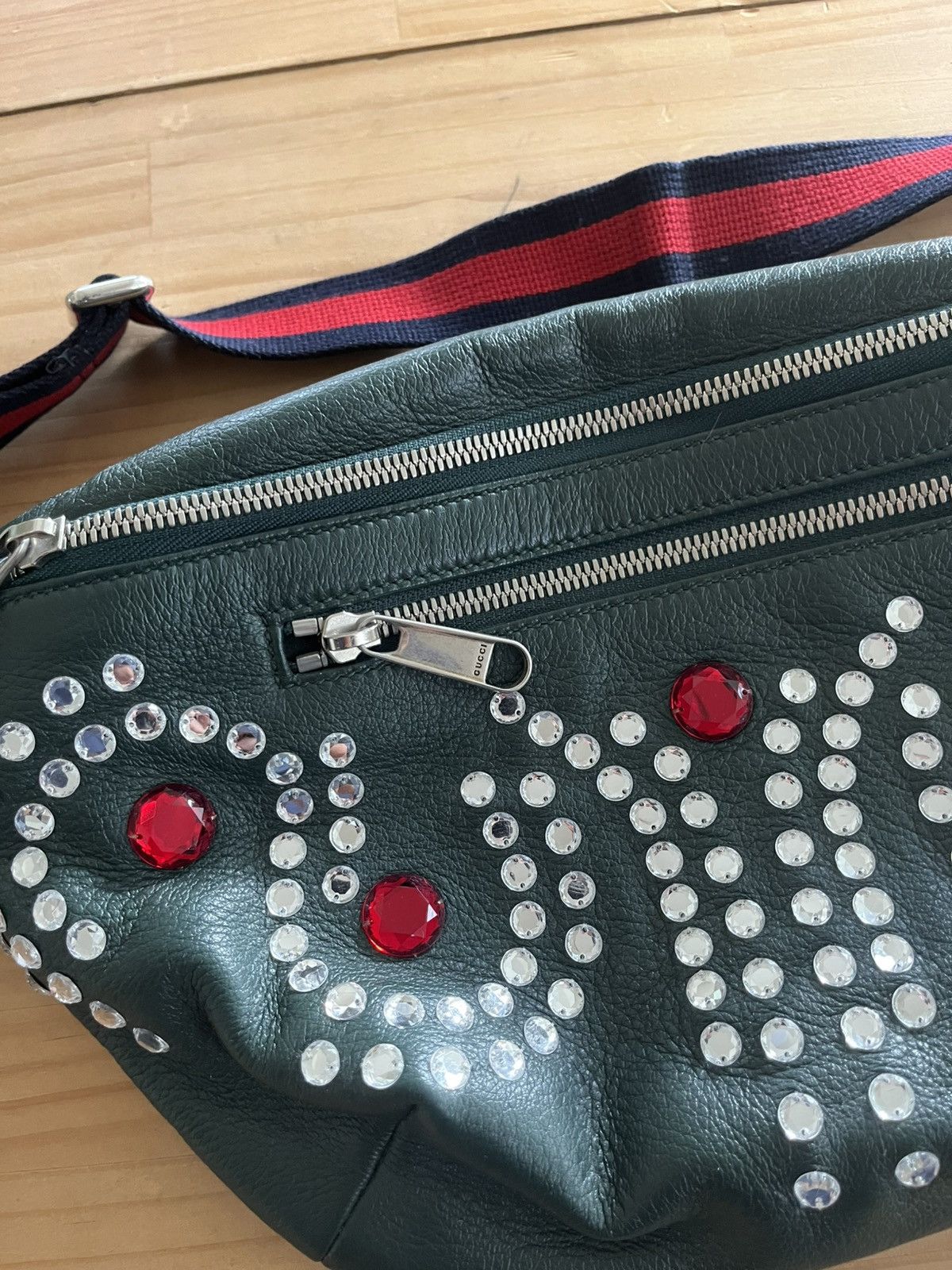 Gucci GUCCI RHINESTONE FANNY PACK Size ONE SIZE - 2 Thumbnail