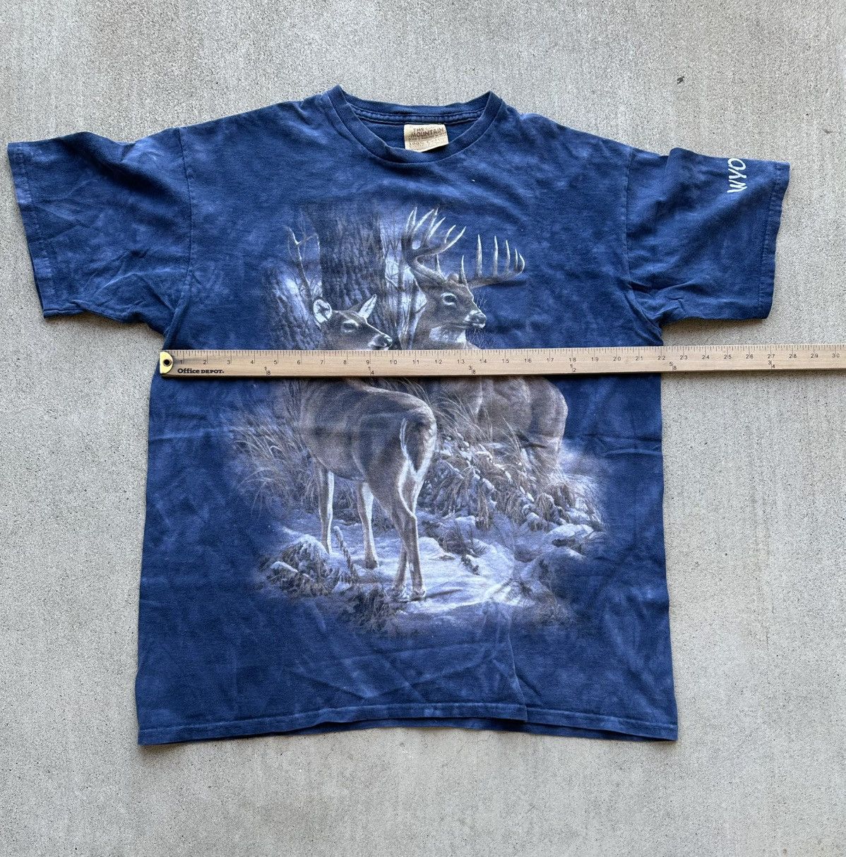 The Mountain × Vintage Vintage The Mountain Tee Shirt Animal Deer 90s Large Size US L / EU 52-54 / 3 - 5 Thumbnail