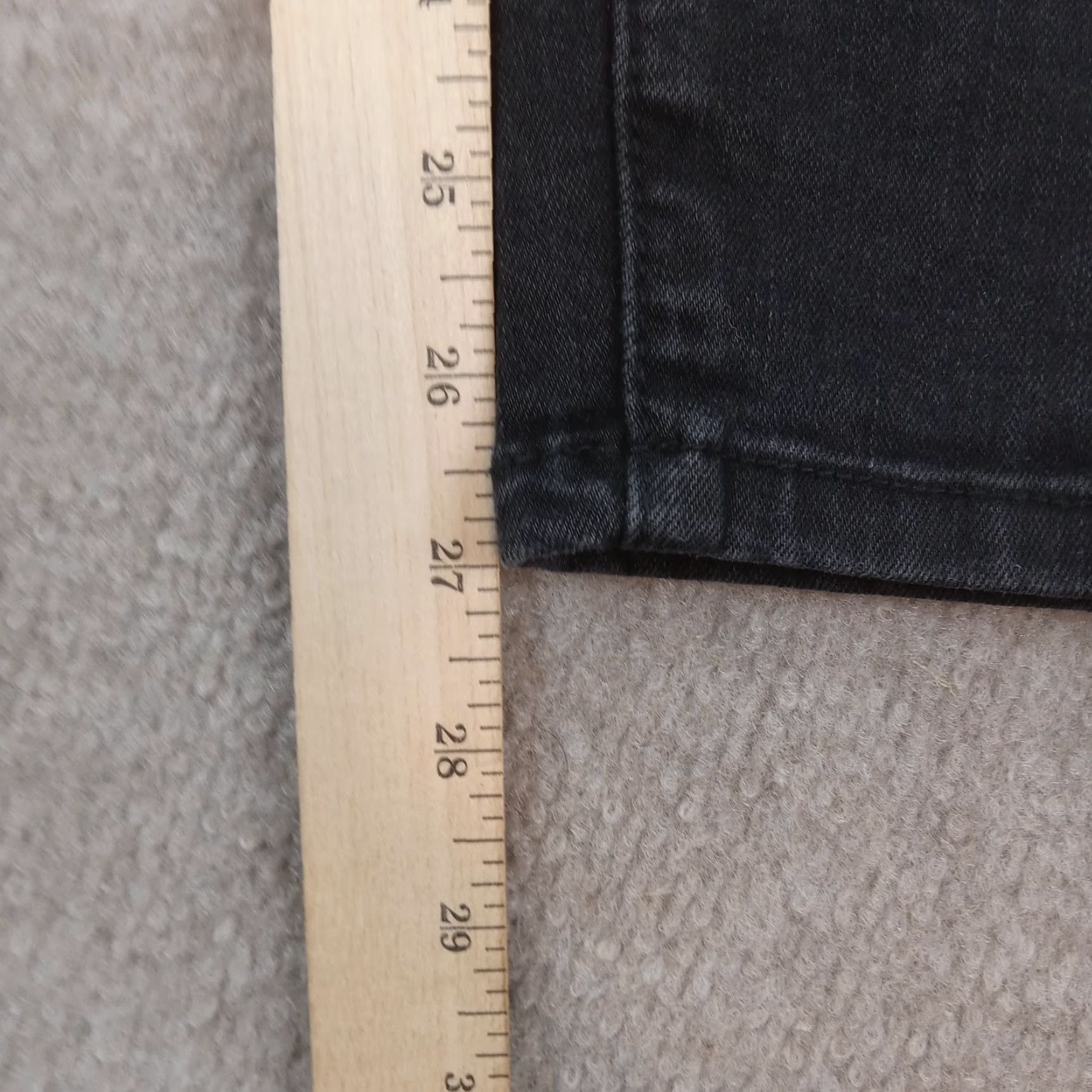 Vintage Jude Blue Jeans Womens Black Skinny Fit 11/30 Casual Pocket Stretch Size 32" / US 10 / IT 46 - 3 Thumbnail