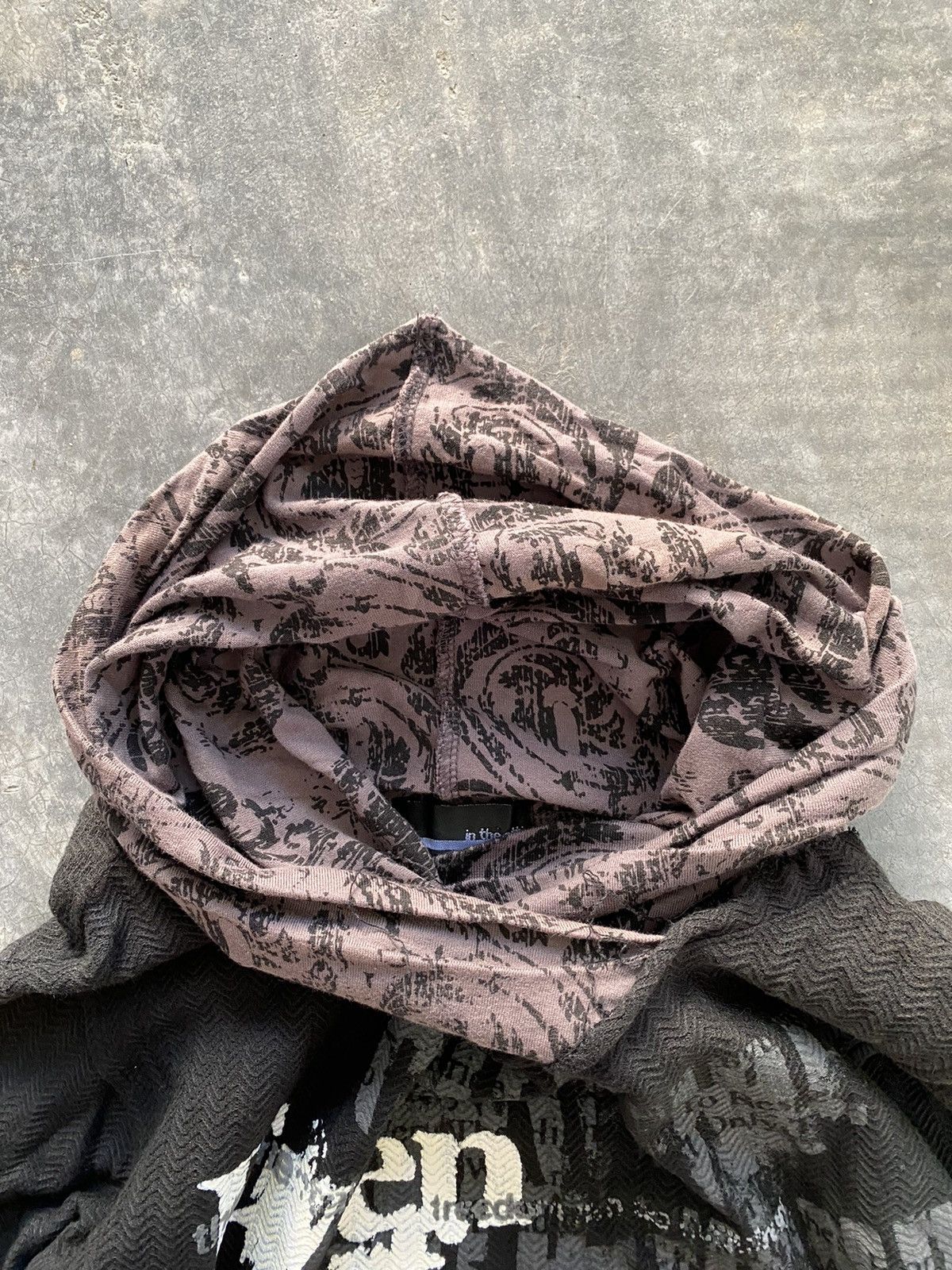 In The Attic Ninja twist herringbone hoodie undercover Size US M / EU 48-50 / 2 - 4 Thumbnail
