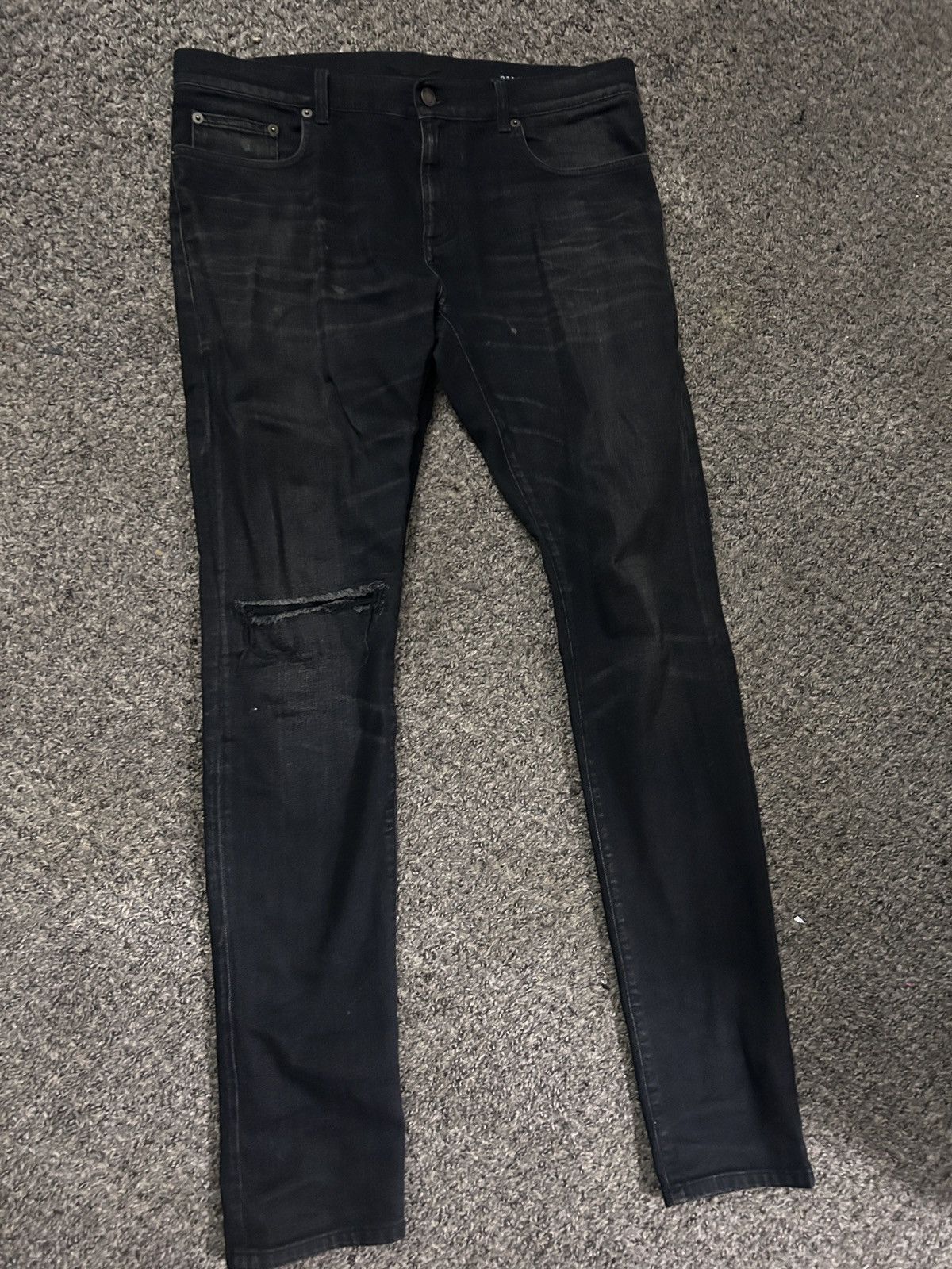 Yves Saint Laurent ysl d02 denim hedi era Size US 32 / EU 48 - 6 Thumbnail