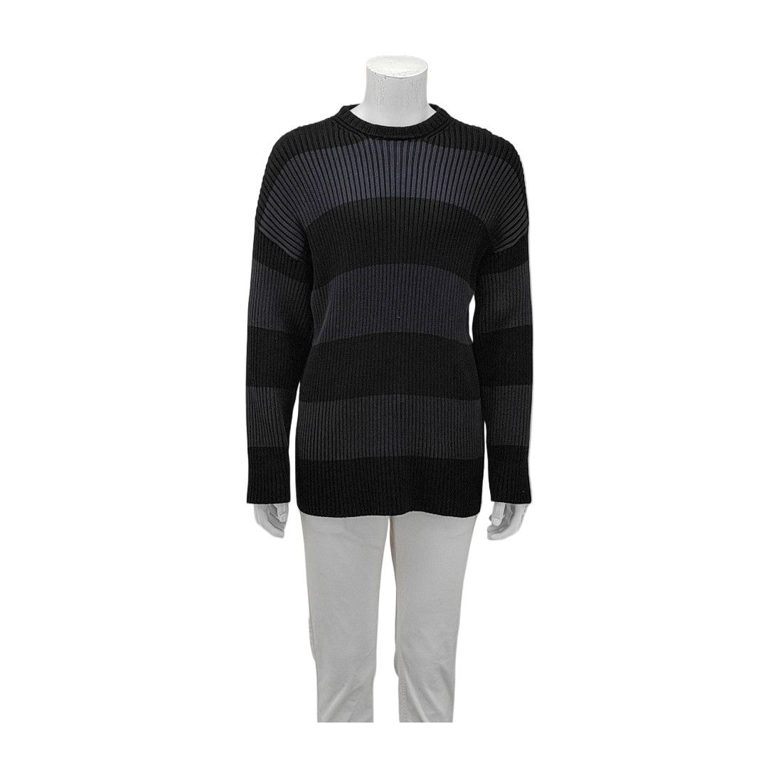 Balenciaga Balenciaga Striped BB Logo Sweater Size S Size US S / EU 44-46 / 1 - 1 Thumbnail
