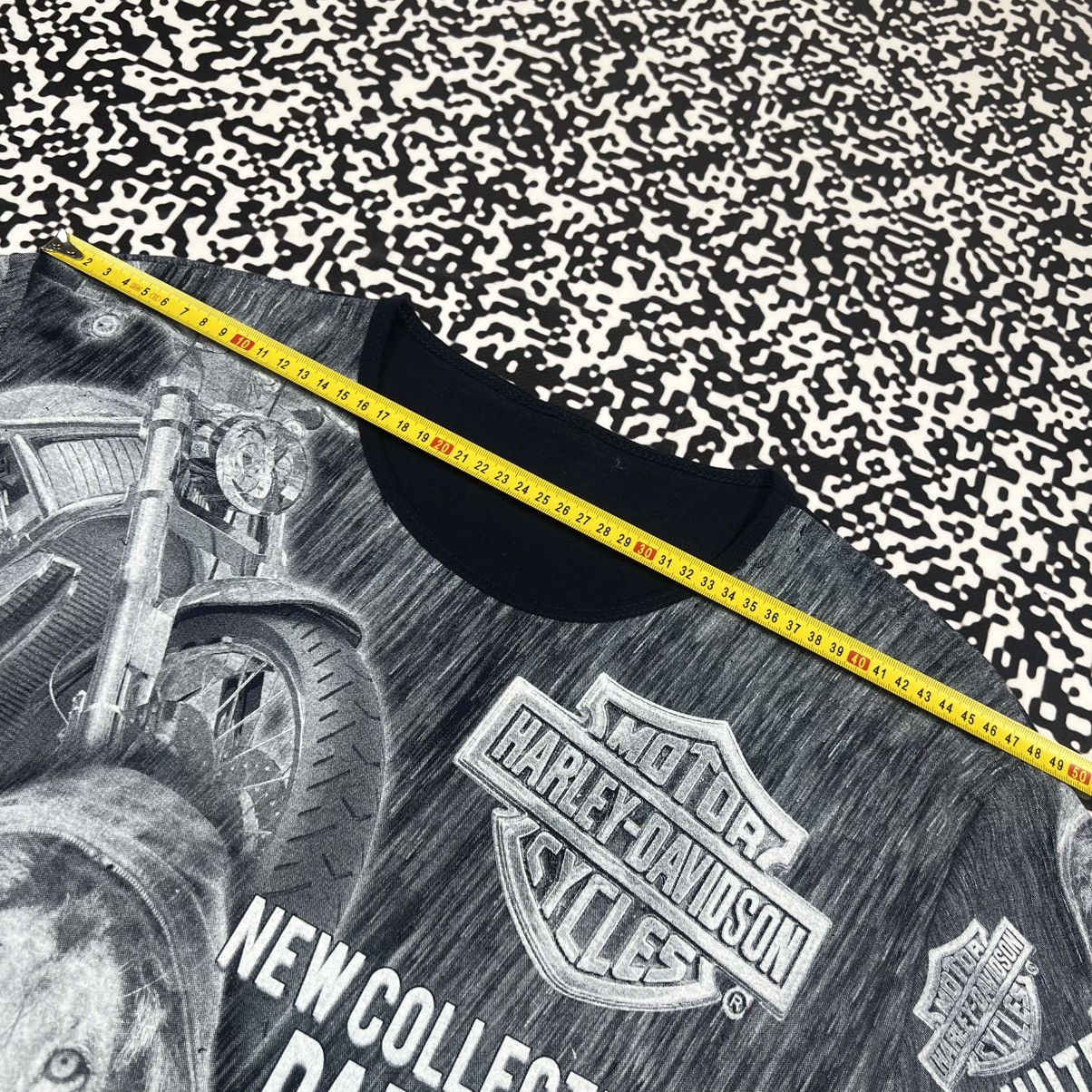 Harley Davidson Vintage Y2K Harley Davidson Over Print Biker Cycles T-shirt Size US M / EU 48-50 / 2 - 17 Thumbnail