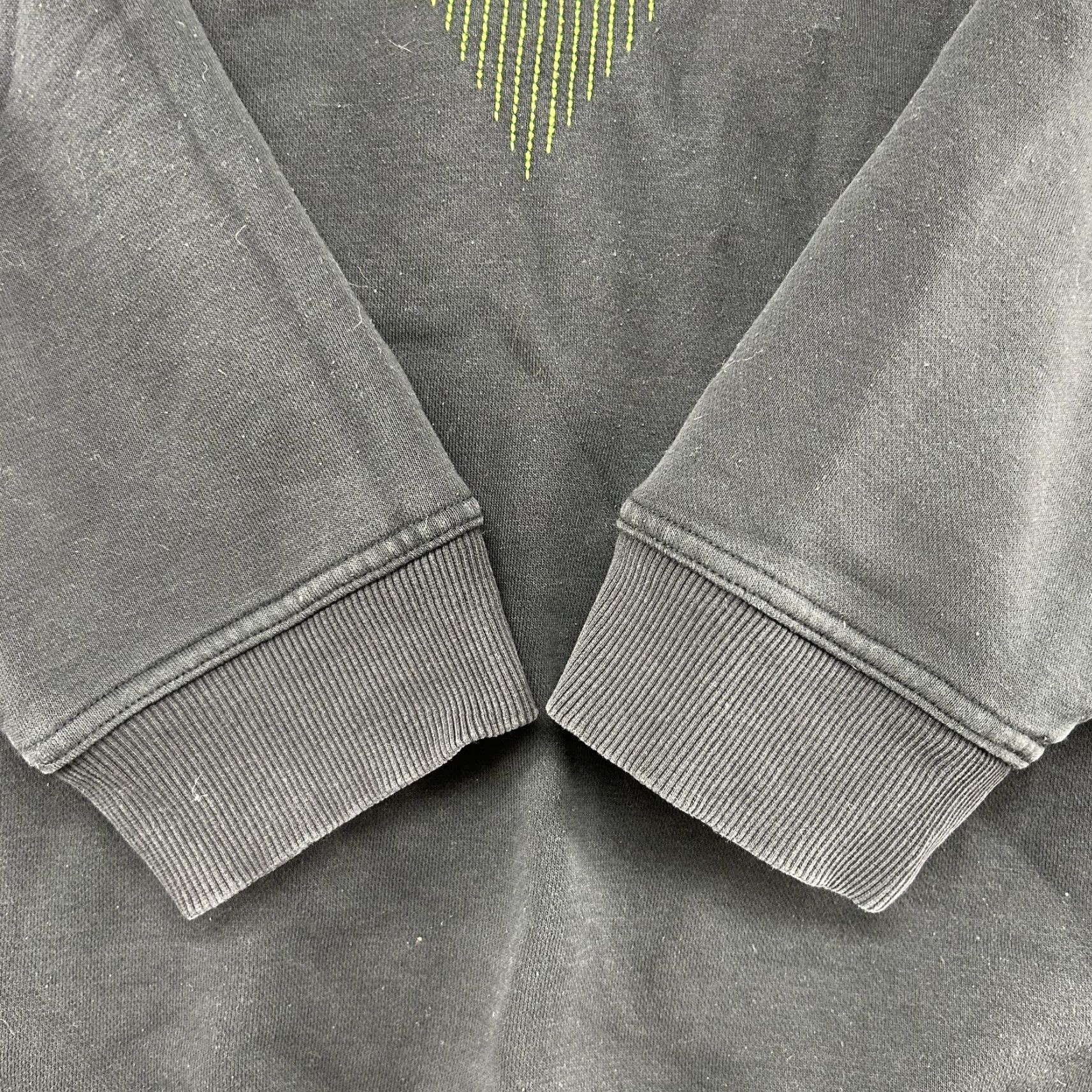 Jordan Brand VINTAGE Air Jordan Sweatshirt Mens L Black Pullover Cotton Jumpman Y2K Size US L / EU 52-54 / 3 - 2 Thumbnail