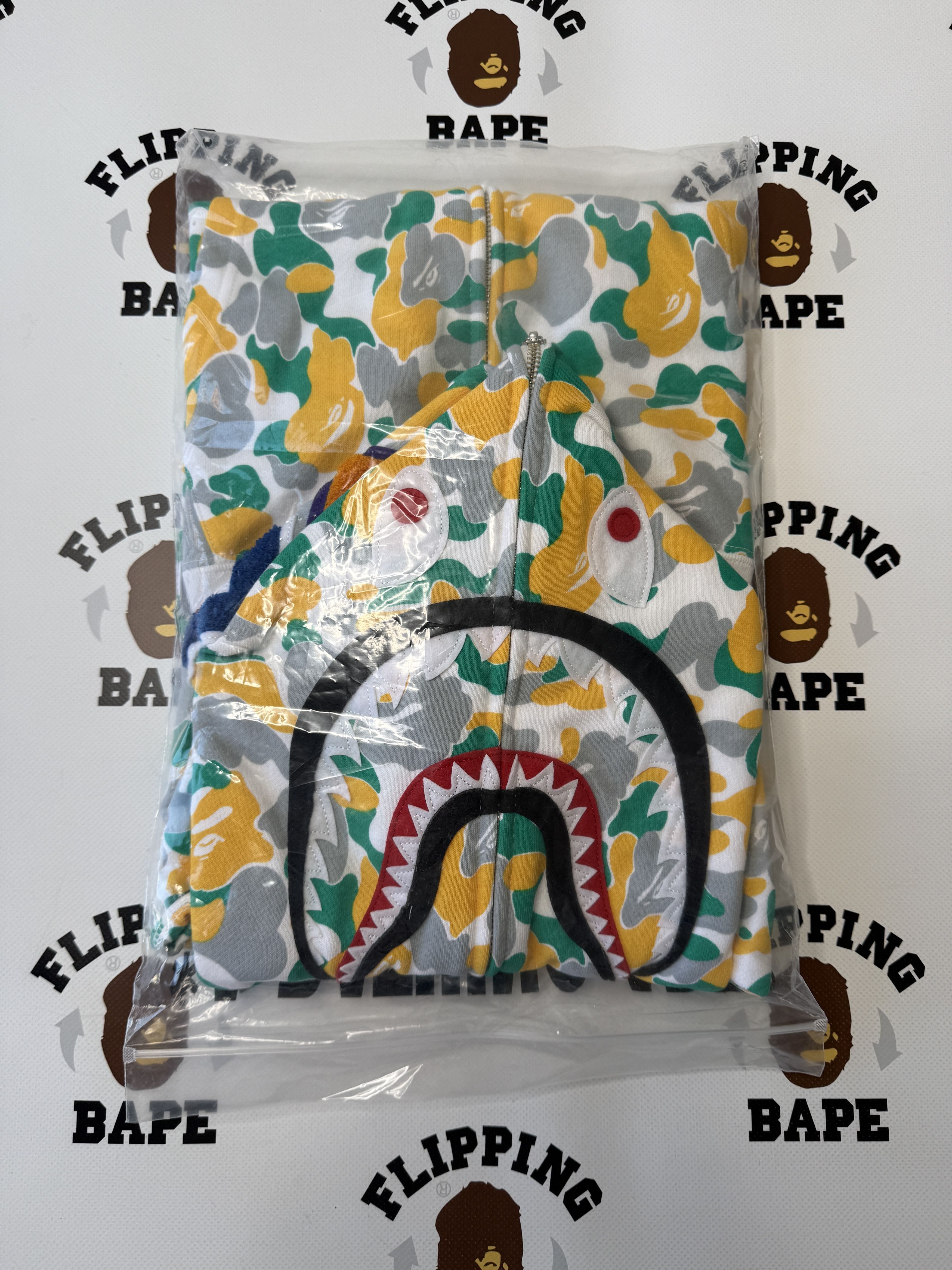 Bape BAPE WUXI SEPARATE SHARK FULL ZIP HOODIE Size US S / EU 44-46 / 1 - 17 Thumbnail