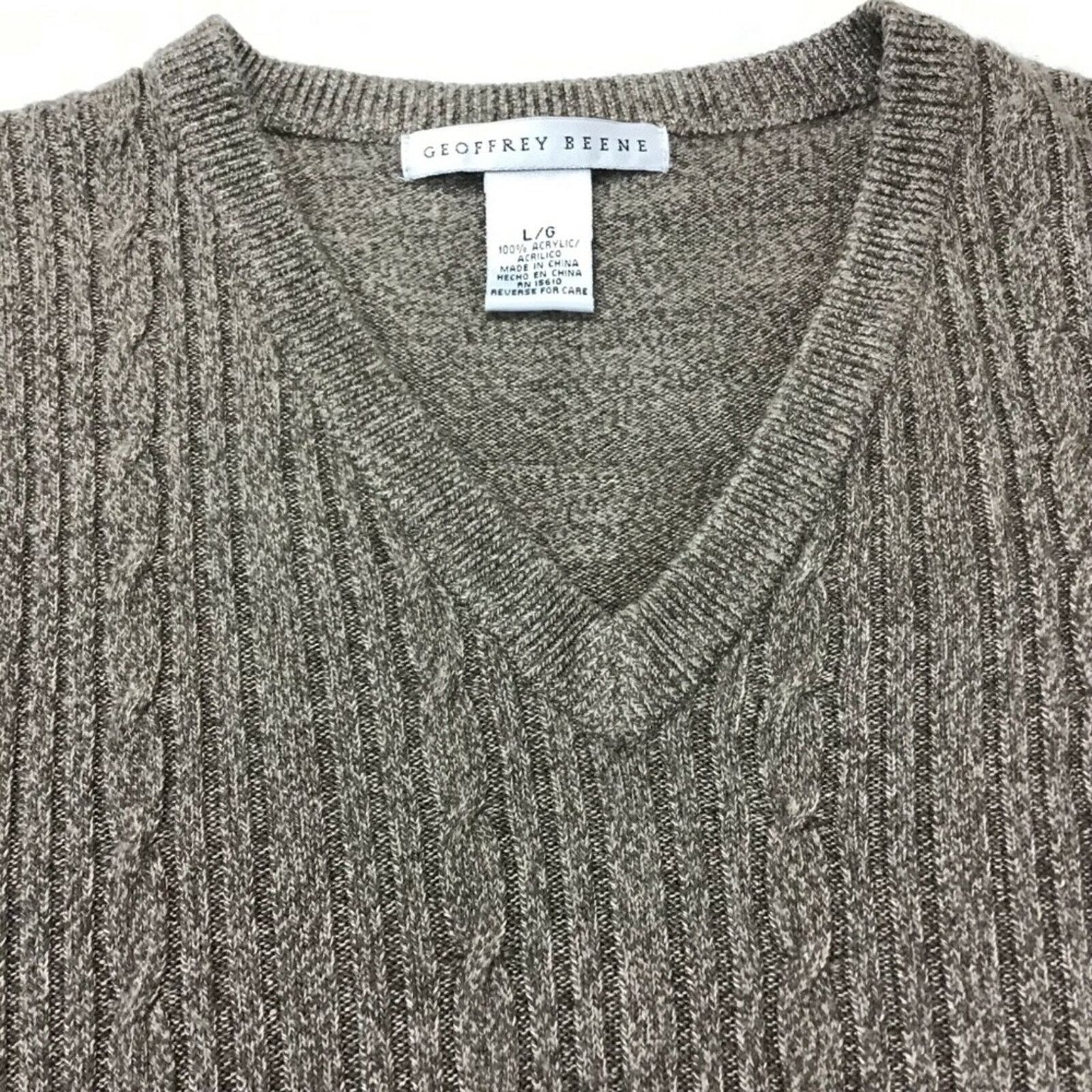 Geoffrey Beene Geoffrey Beene vintage Mens Sweater Vest Size L Size US L / EU 52-54 / 3 - 3 Thumbnail