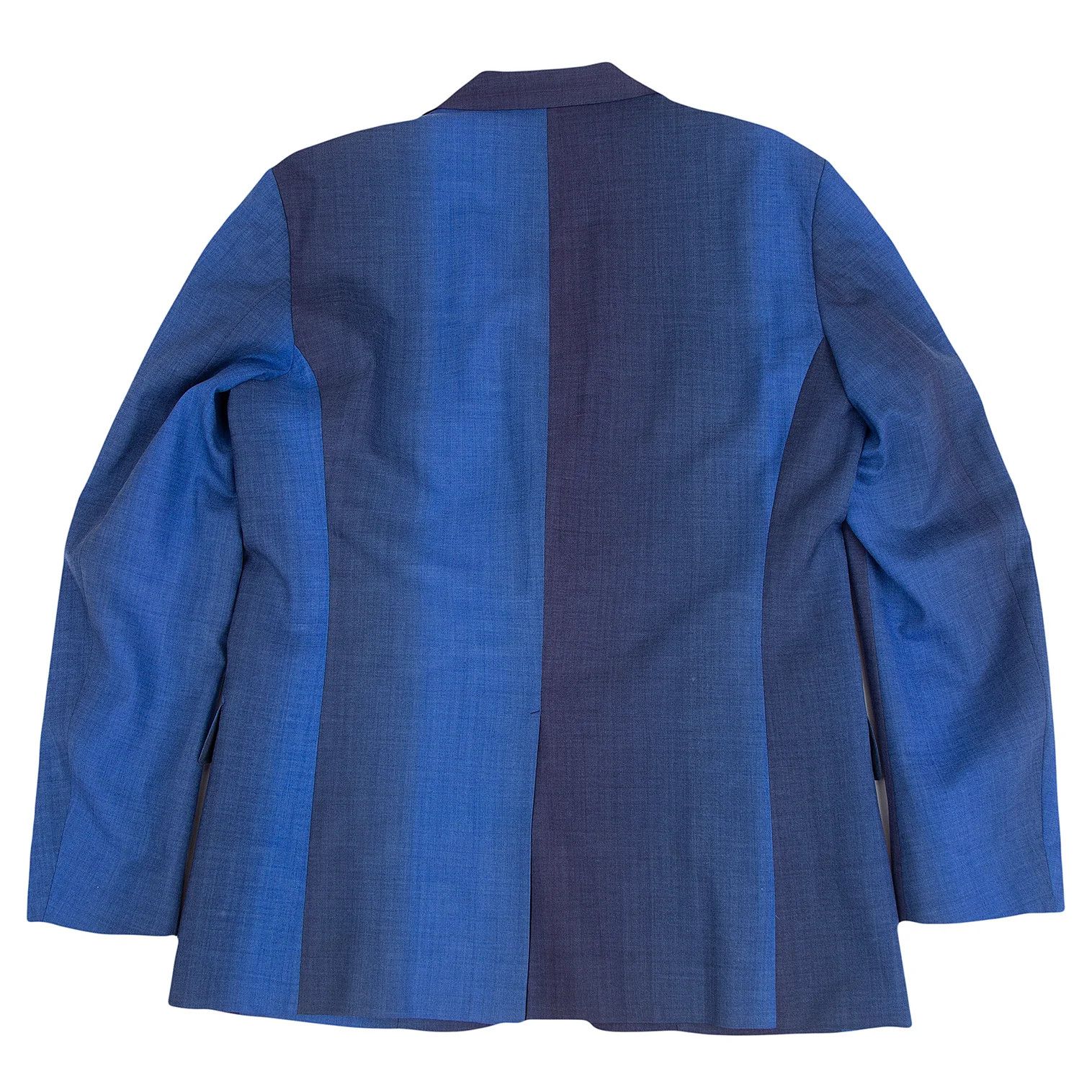 Issey Miyake Wool Gradient 1-Button Jacket in Blue Size 4 Size US XL / EU 56 / 4 - 14 Thumbnail