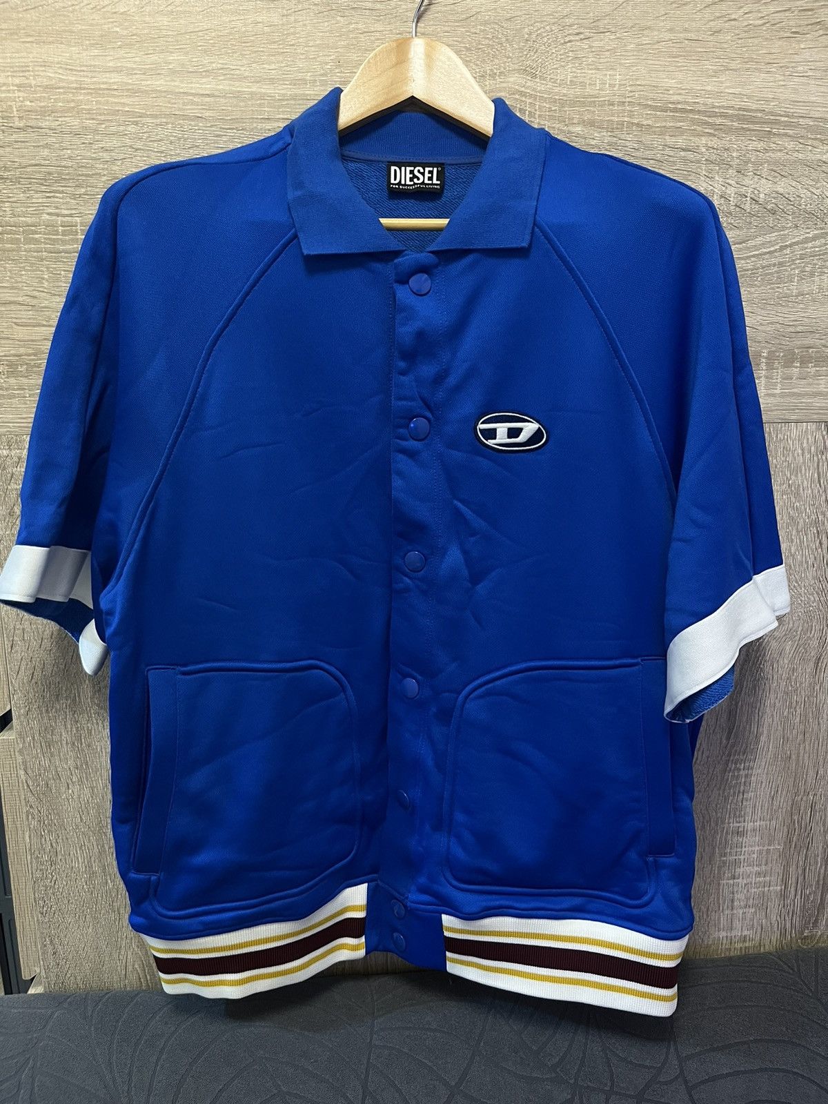 Diesel DIESEL HYBRID SWEATSHIRT / JACKET BASKETBALL BOWLING Size US M / EU 48-50 / 2 - 1 Thumbnail