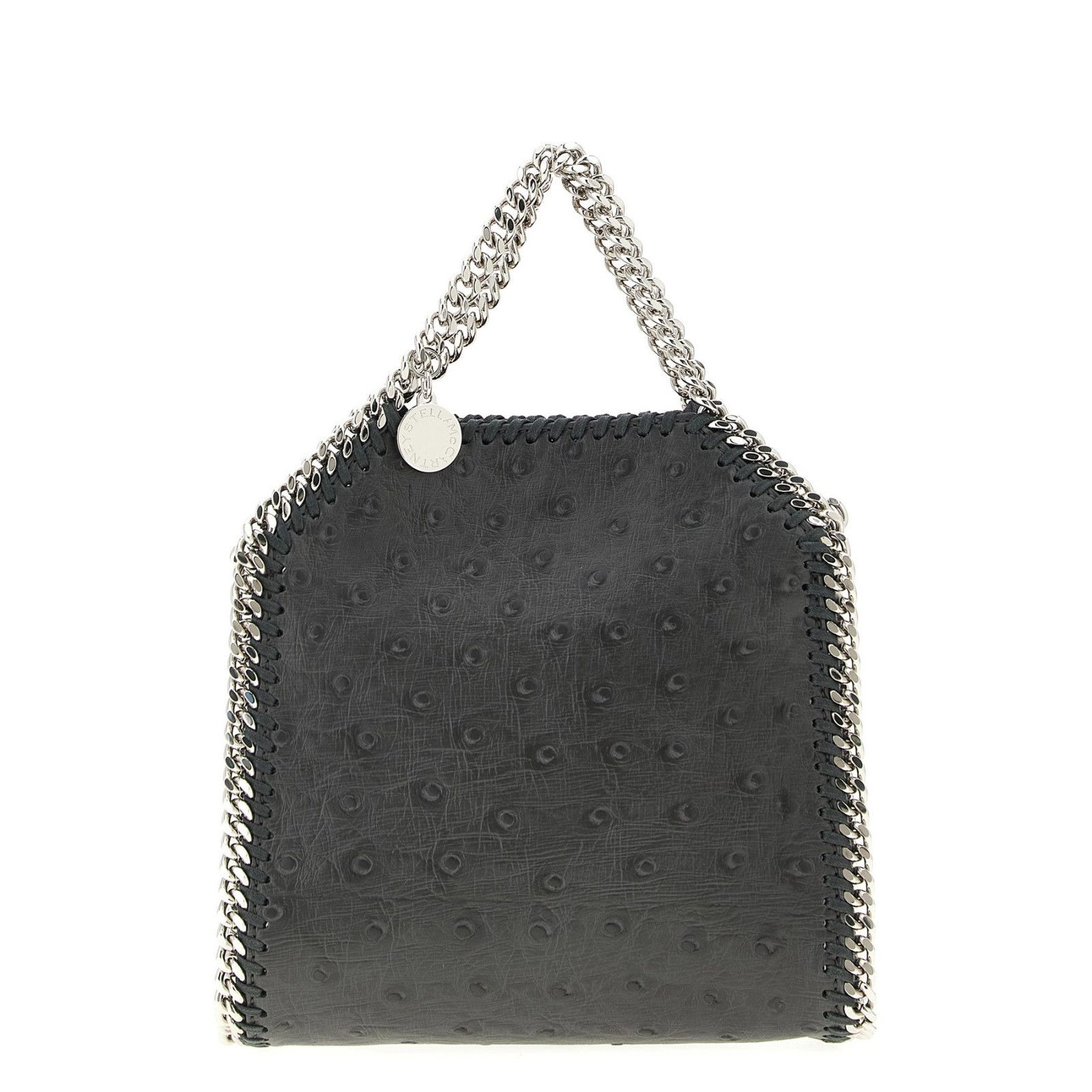 Stella McCartney Falabella Tiny Black/Silver Tote Bag New
