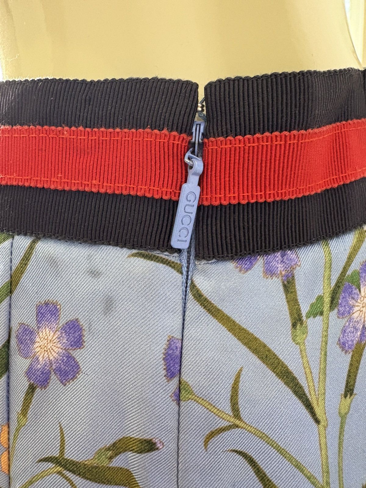 Gucci Gucci Floral Midi Skirt Size 28" / US 6 / IT 42 - 5 Thumbnail