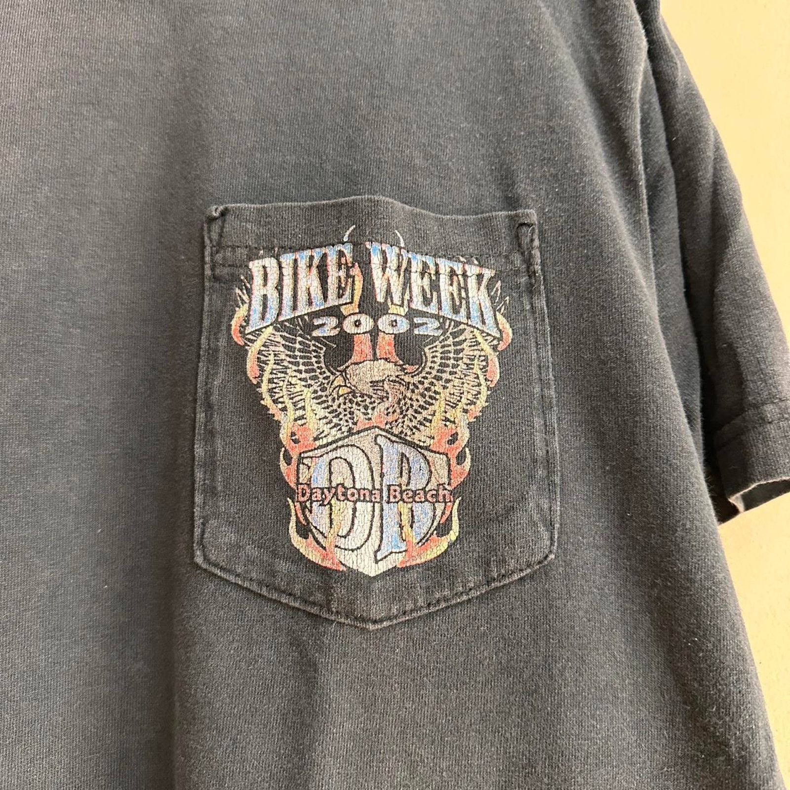 Harley Davidson × Vintage Vintage Y2K Bike Week Shirt Size US L / EU 52-54 / 3 - 6 Thumbnail