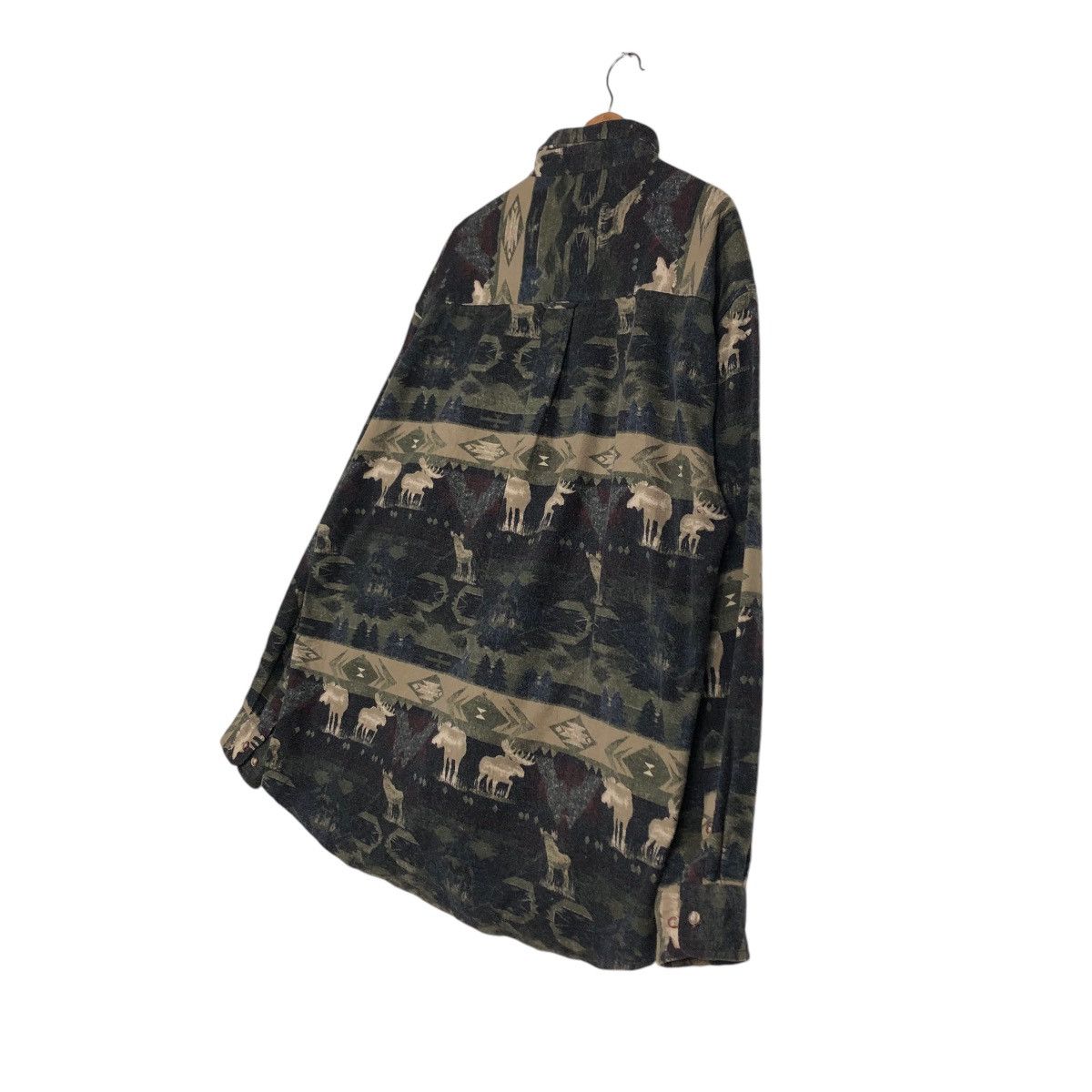 Japanese Brand × Vintage 📌VINTAGE CAMOUFLAGE SHIRT JACKET INDIGO PACIFIC CREST Size US XL / EU 56 / 4 - 4 Thumbnail