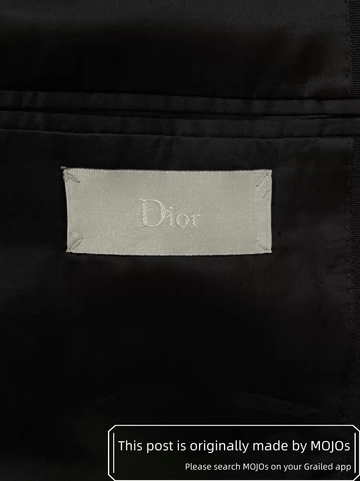 Dior Sz 48 Dior Logo Stripe Blazer Jacket mojos1541279 Size US M / EU 48-50 / 2 - 5 Thumbnail