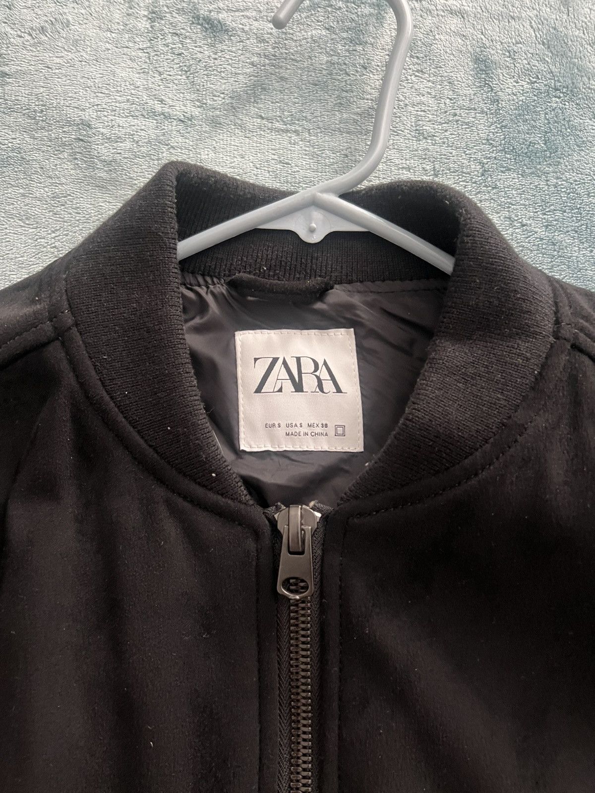 Zara Zara Suede Bomber Jacket Size US S / EU 44-46 / 1 - 2 Thumbnail