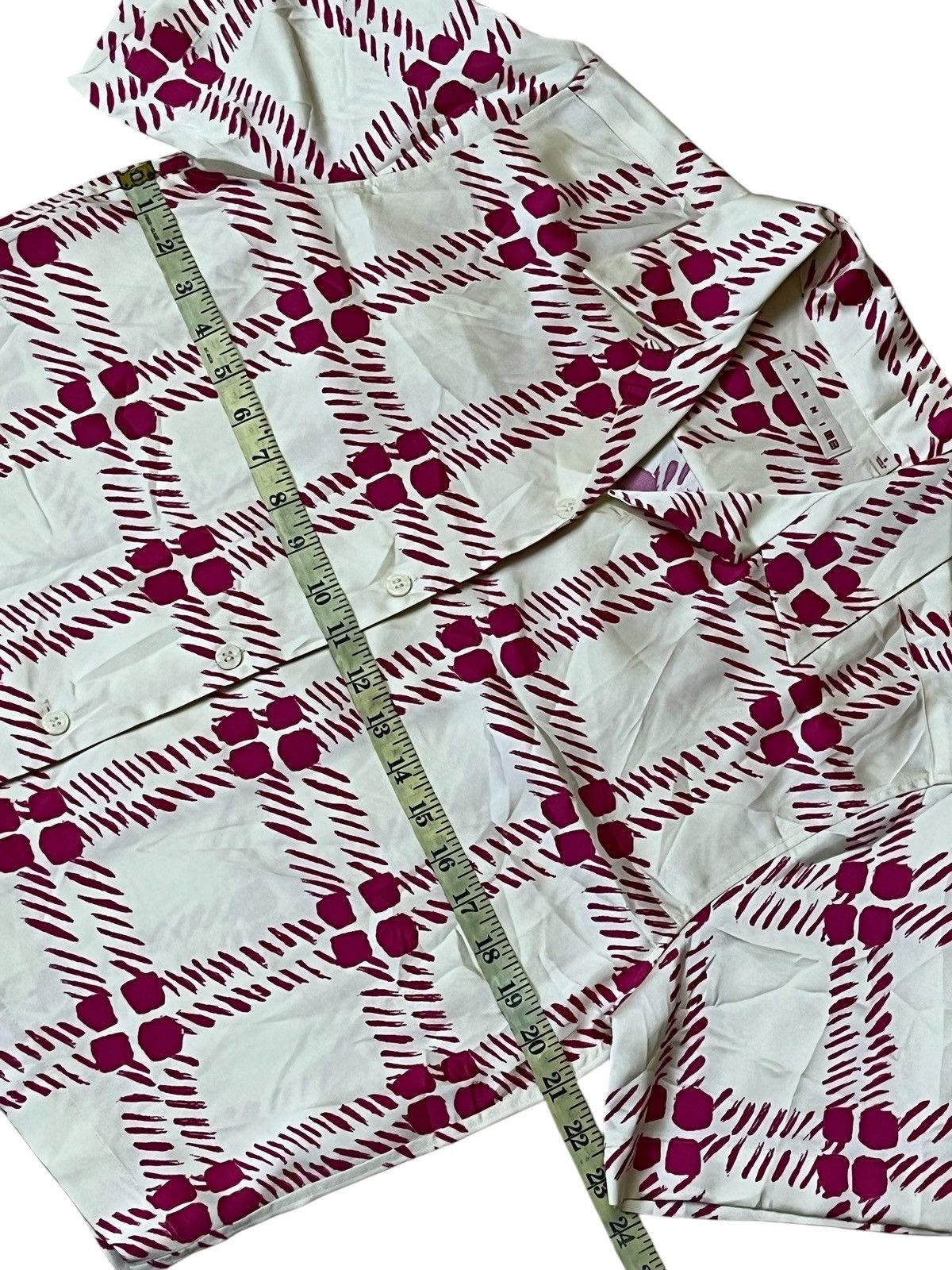 Marni × Uniqlo MARNI X UNIQLO CROPPED BUTTON UPS WOMEN SHIRT Size S / US 4 / IT 40 - 8 Thumbnail