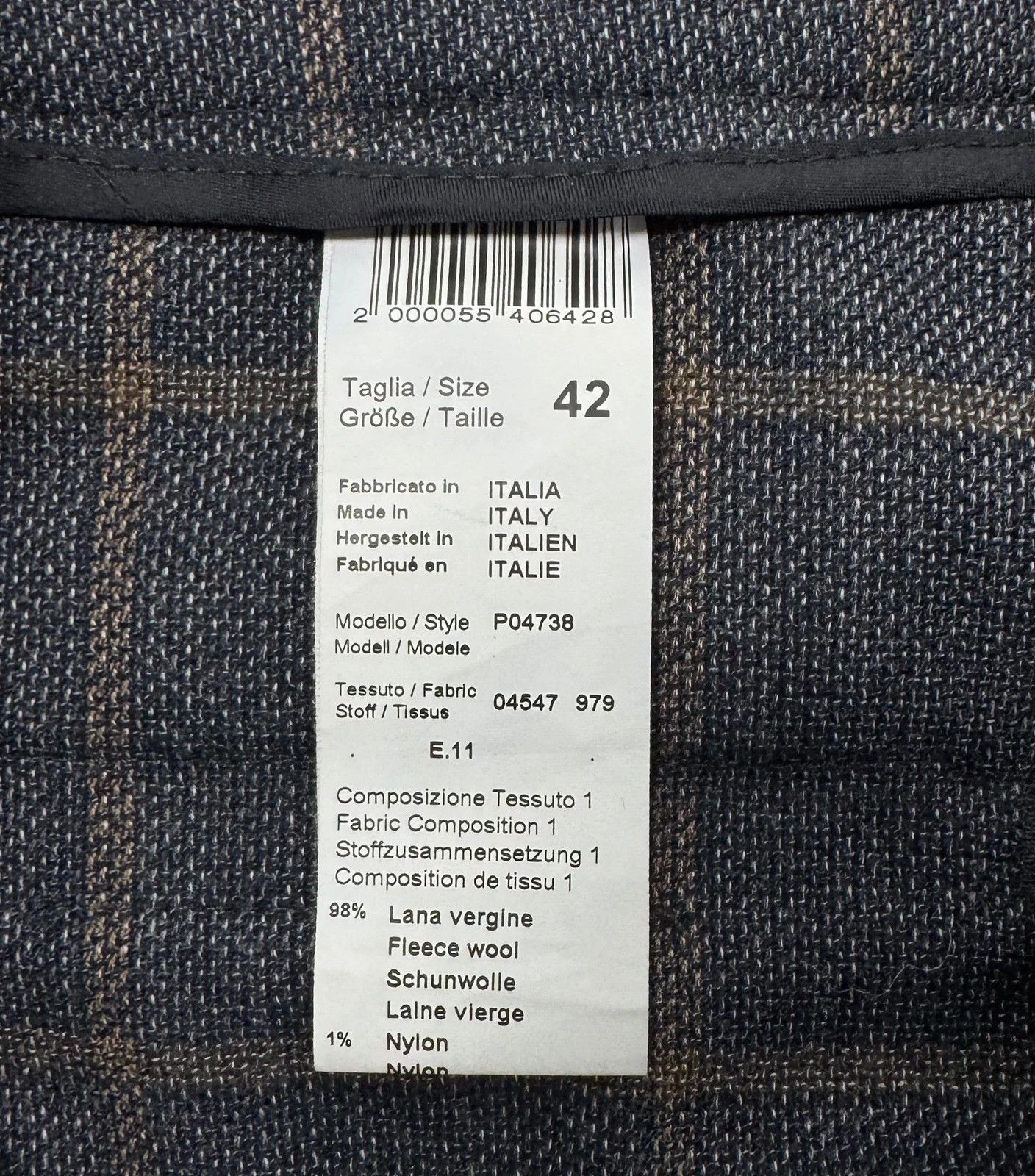 Peserico Peserico Wool Wide Leg Pants Crop Plaid size 42 Size 28" / US 6 / IT 42 - 10 Thumbnail