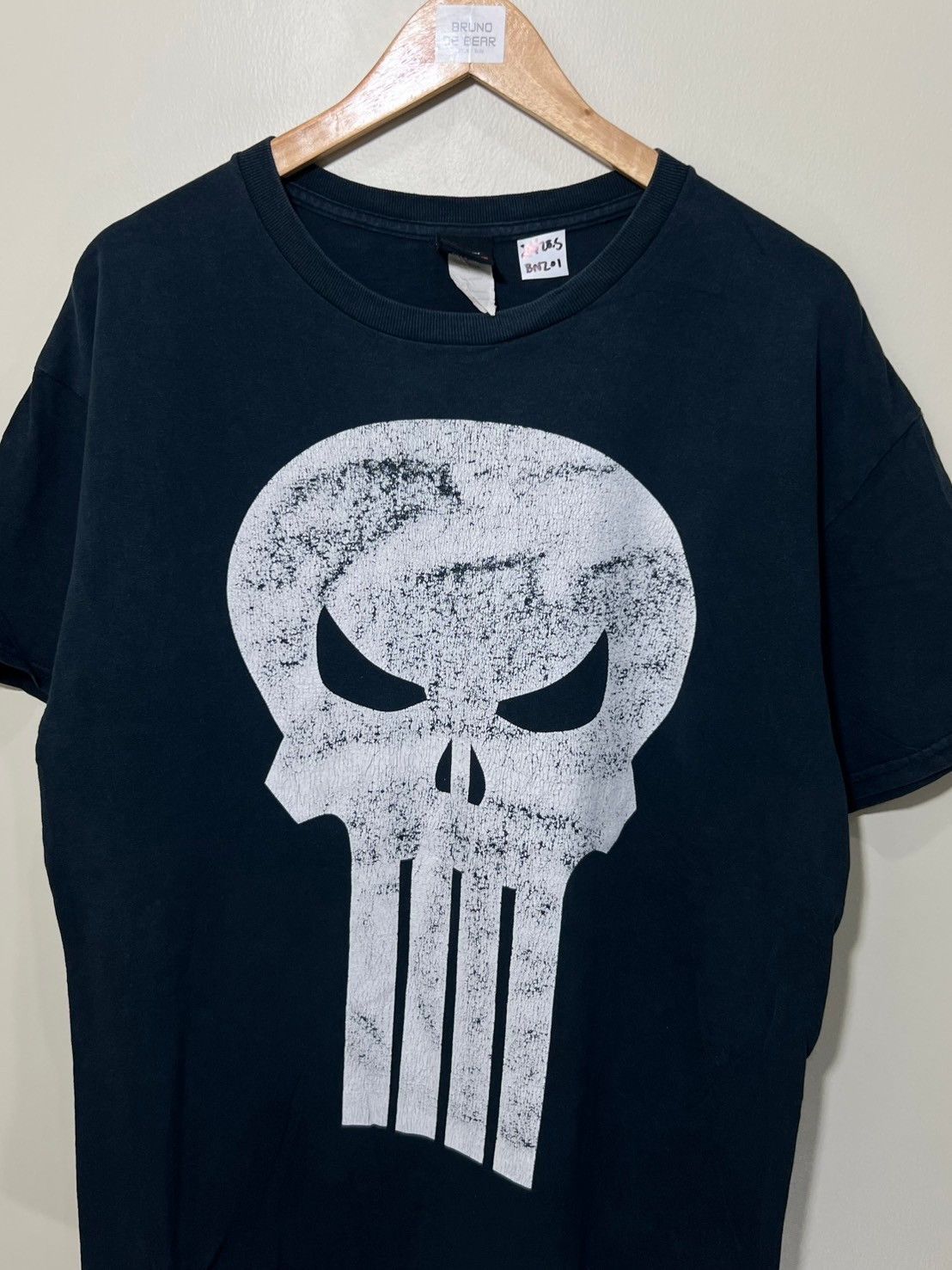 Marvel Comics × Vintage Vintage The Punisher Marvel shirt bnz01 Size US L / EU 52-54 / 3 - 2 Thumbnail