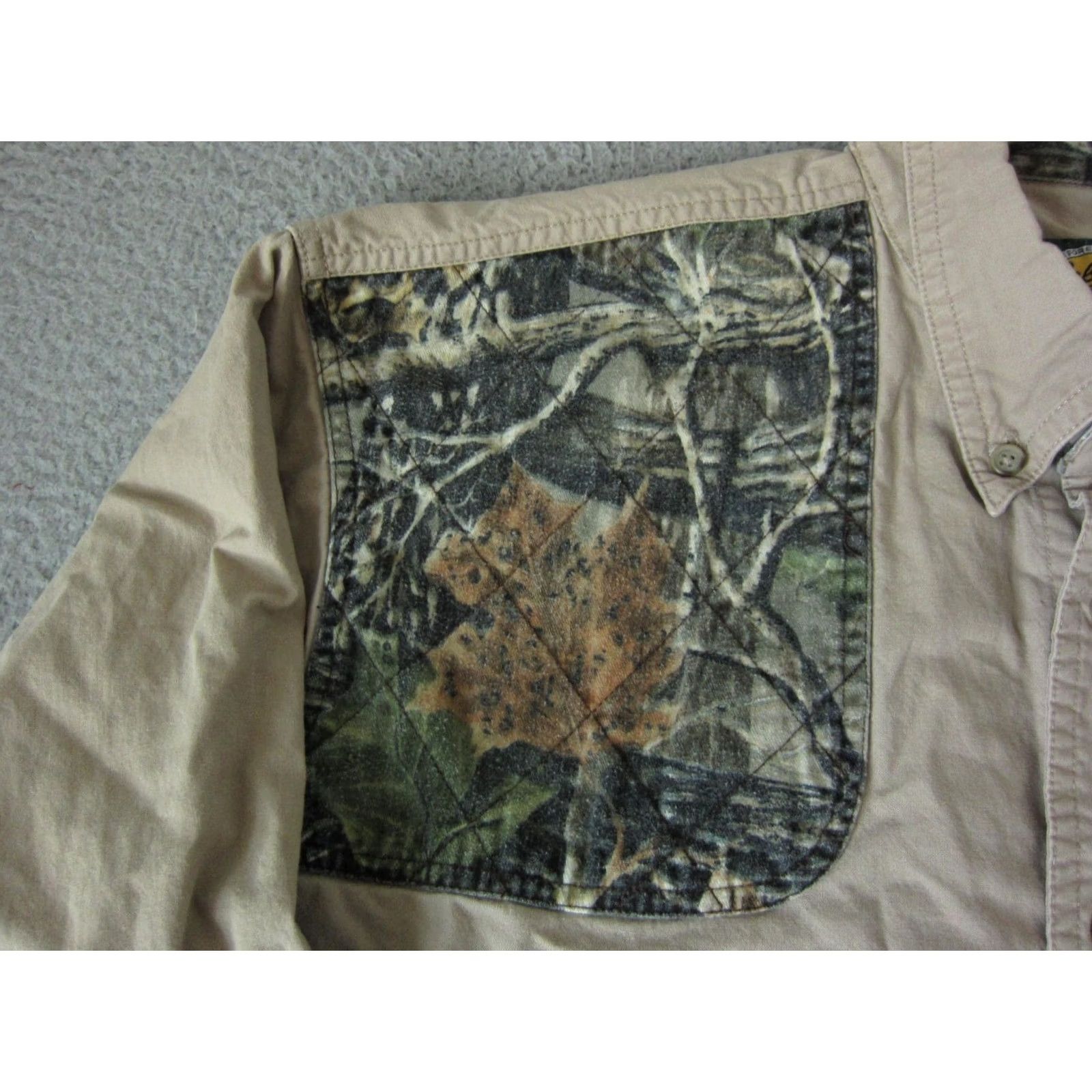 Vintage Cabelas Shirt Adult Large Brown Camouflage Canvas Hunting Mens 90s Size US L / EU 52-54 / 3 - 4 Thumbnail