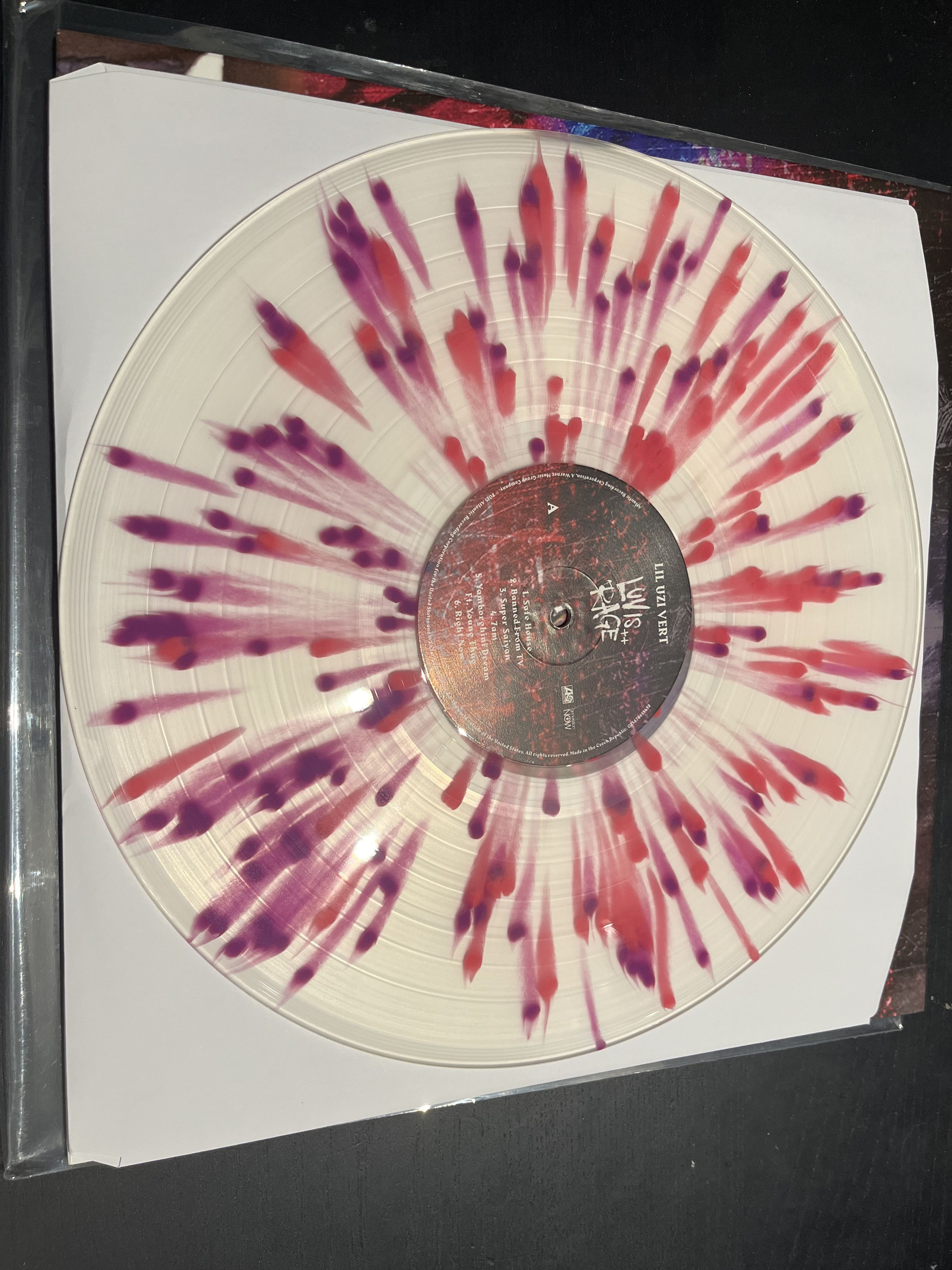 Lil Uzi Vert Lil Uzi Vert Luv Is Rage Vinyl Size ONE SIZE - 6 Thumbnail