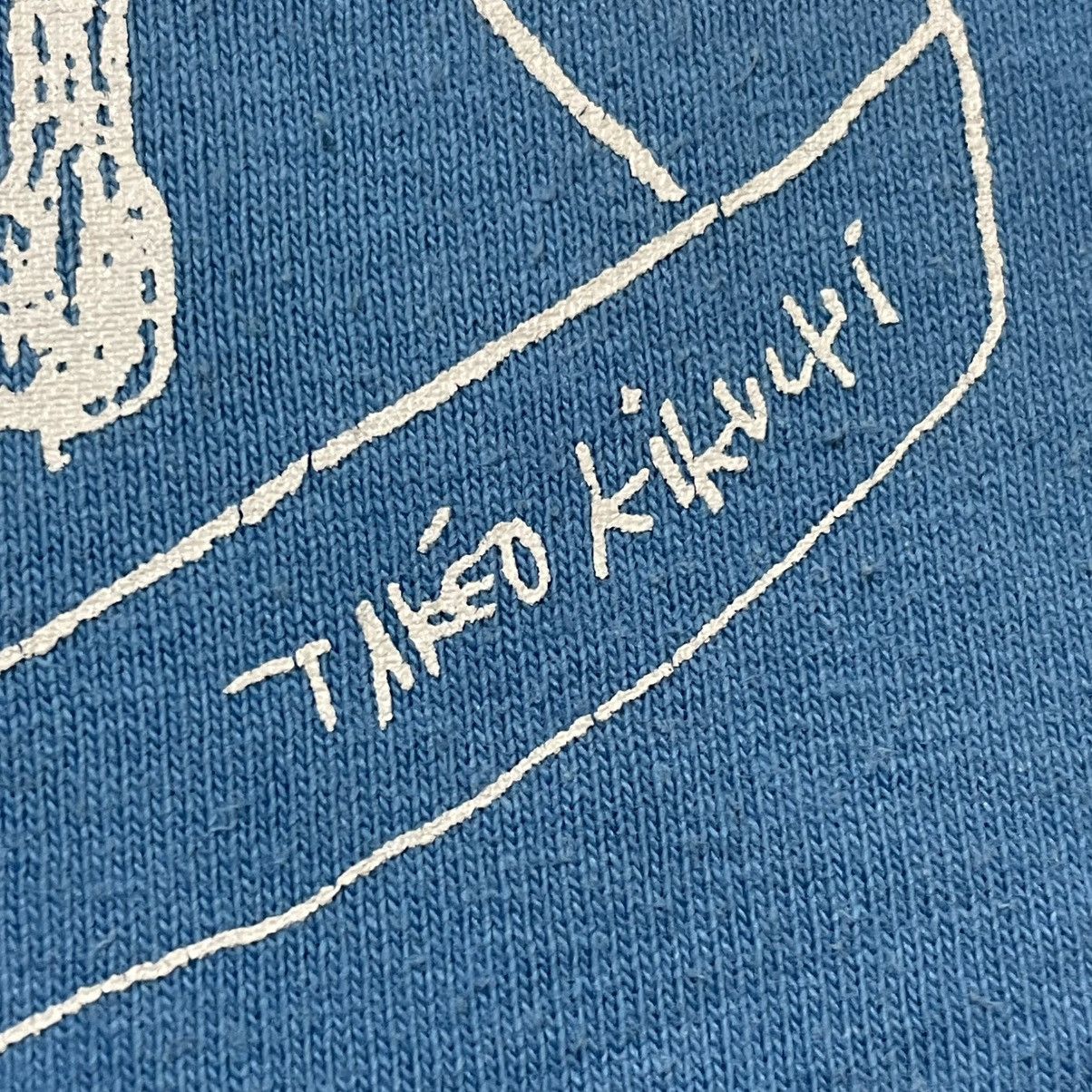Takeo Kikuchi Vintage 90s Takeo Kikuchi "Turntable" Hand-Drawn Sketch Tee Size US M / EU 48-50 / 2 - 10 Thumbnail