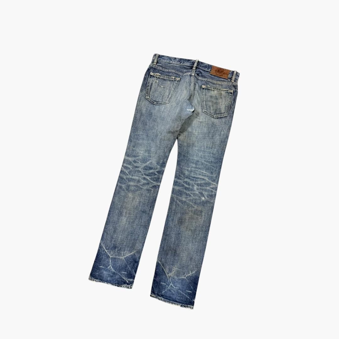 Hysteric Glamour Vtg💥Hysteric Glamour X Ramones Ripped Disstresed Jeans Size US 32 / EU 48 - 11 Thumbnail