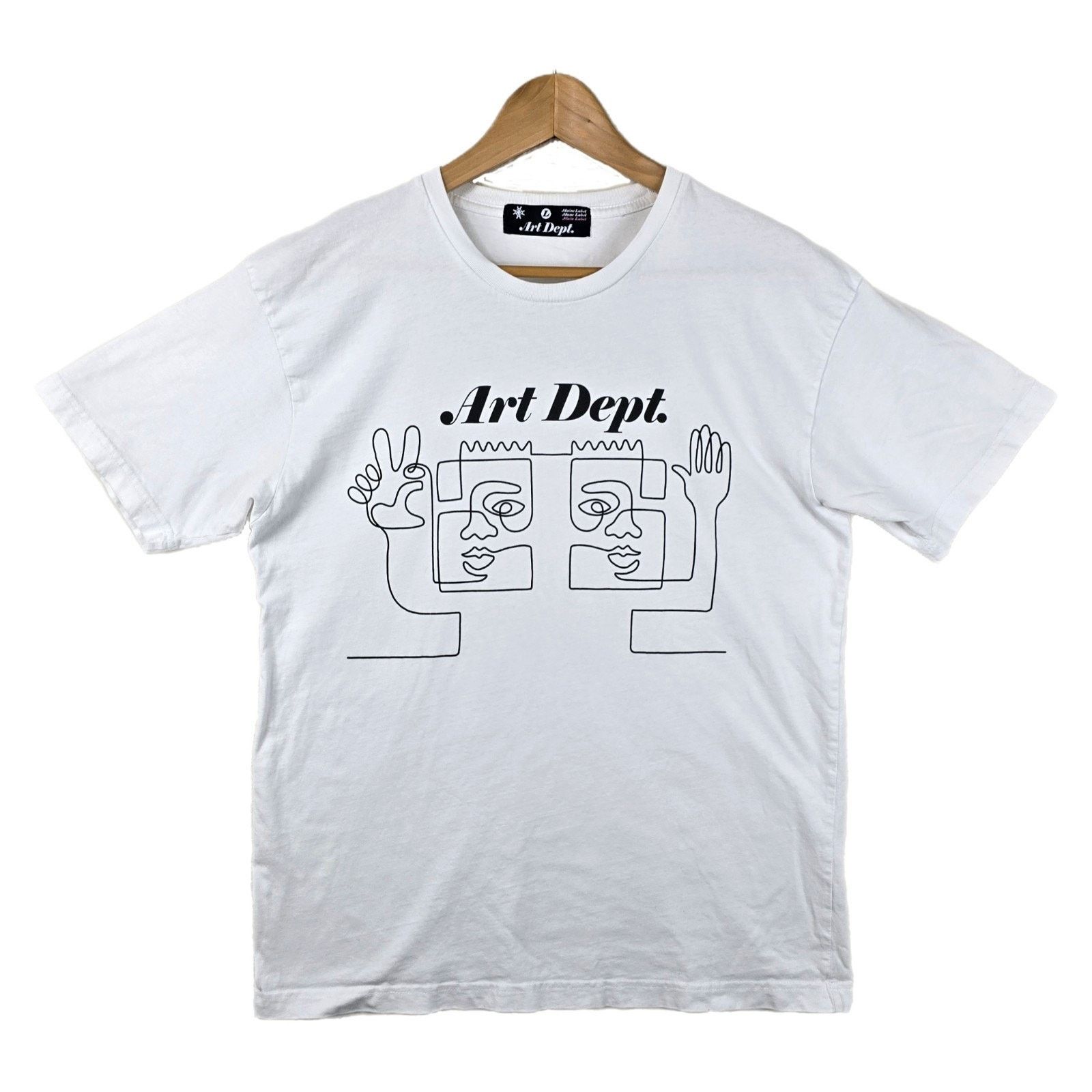 Other Art Dept Main Label Shirt Large One Line Drawing Abstract Size US L / EU 52-54 / 3 - 1 Thumbnail