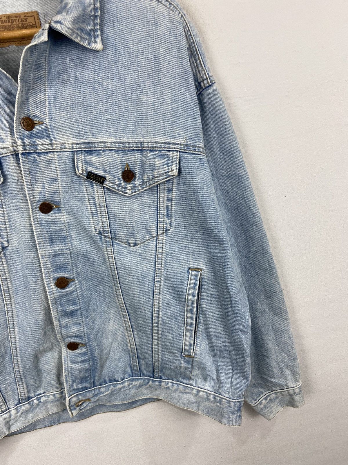 Vintage VINTAGE ROEBUCK DENIM TRUCKER JACKET Size US L / EU 52-54 / 3 - 4 Thumbnail