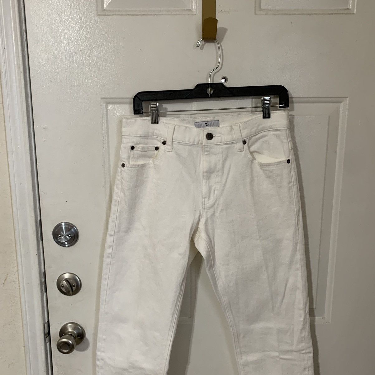 Jil Sander × Uniqlo Selvedge denim Skinny straight leg jeans Size US 30 / EU 46 - 3 Thumbnail