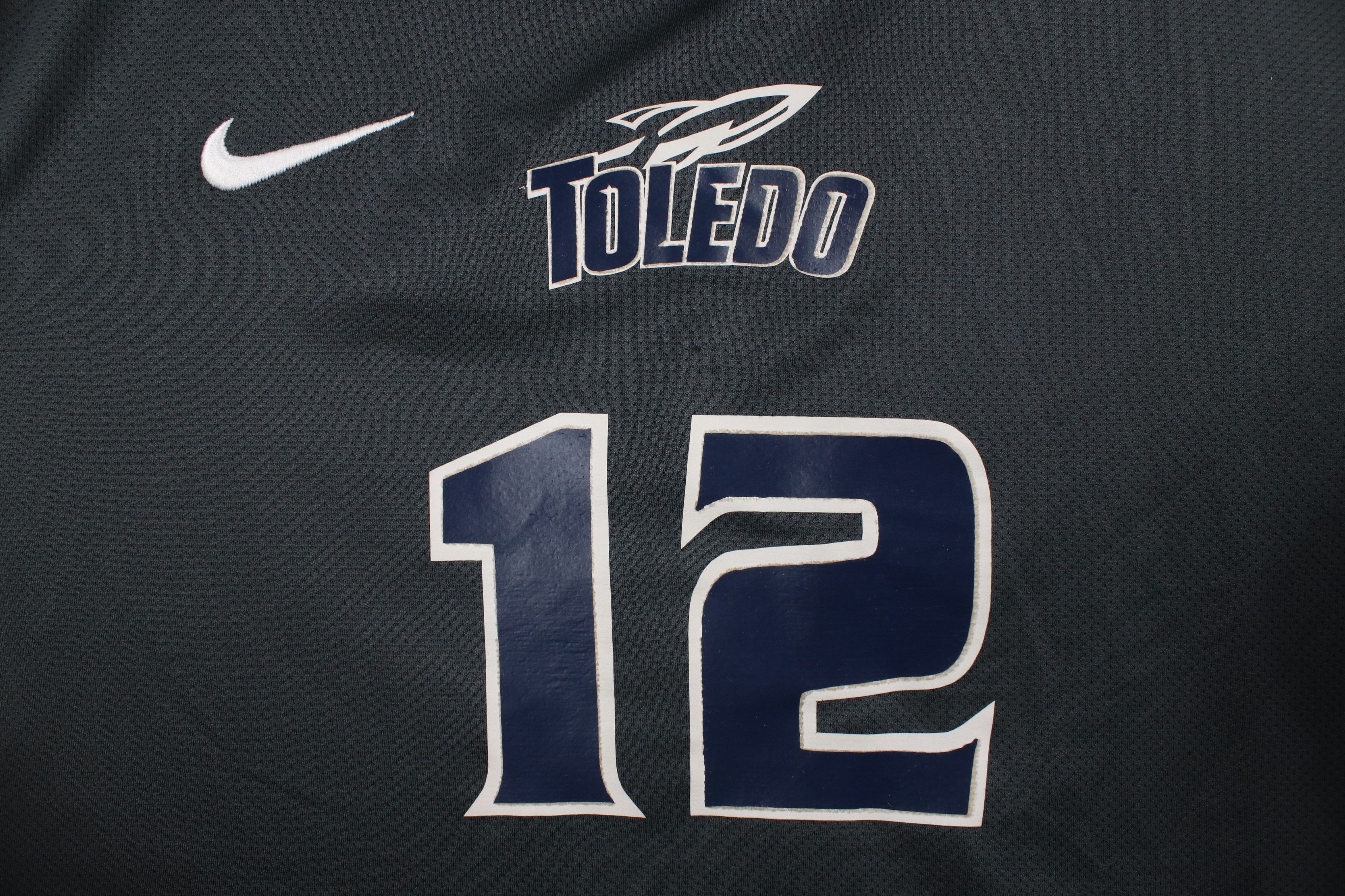 Nike × Vintage Nike Game Worn University of Toledo Soccer Jersey Gray #12 Size US S / EU 44-46 / 1 - 6 Thumbnail