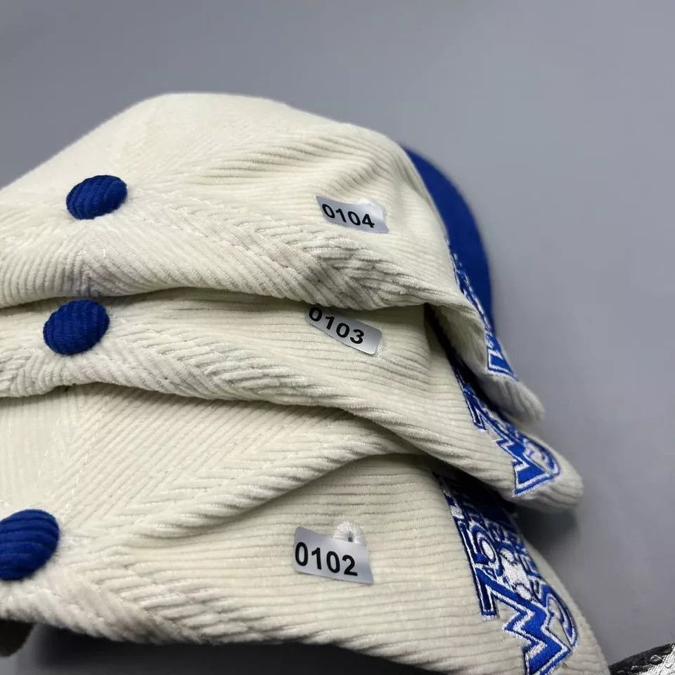 New Era Los Angeles LA Dodgers Hat Men 7 1/2 Corduroy Fitted Cap New Size ONE SIZE - 8 Thumbnail